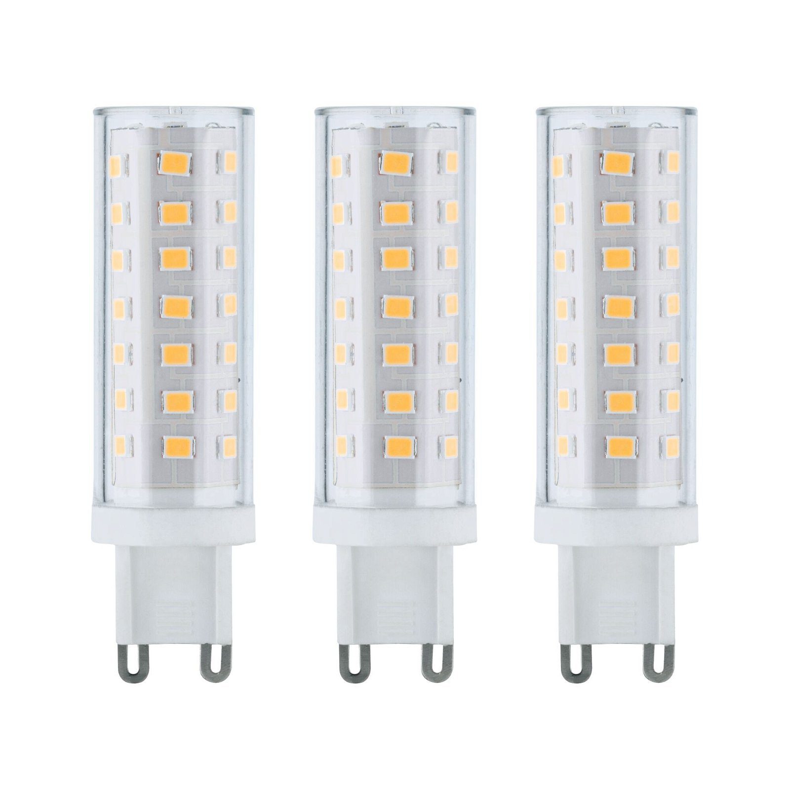 G9 3 5W Set 2700K 230V Warmweiß Paulmann 470lm STS 230V, 3er St., LED-Leuchtmittel