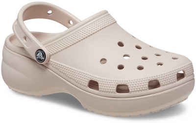 Crocs Classic Platform Clog W Clog, Plateau, Sommerschuh, Schlappen, Hausschuh, trendige Plateausohle