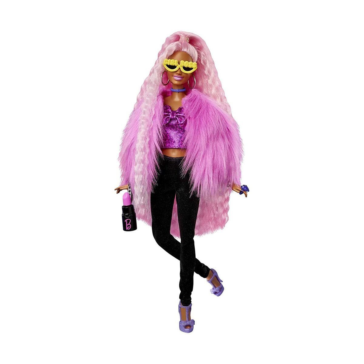 HGR60 - Puppe - Extra Mattel - Mattel® Barbie Styling-Zubehör mit Deluxe Anziehpuppe und Tier