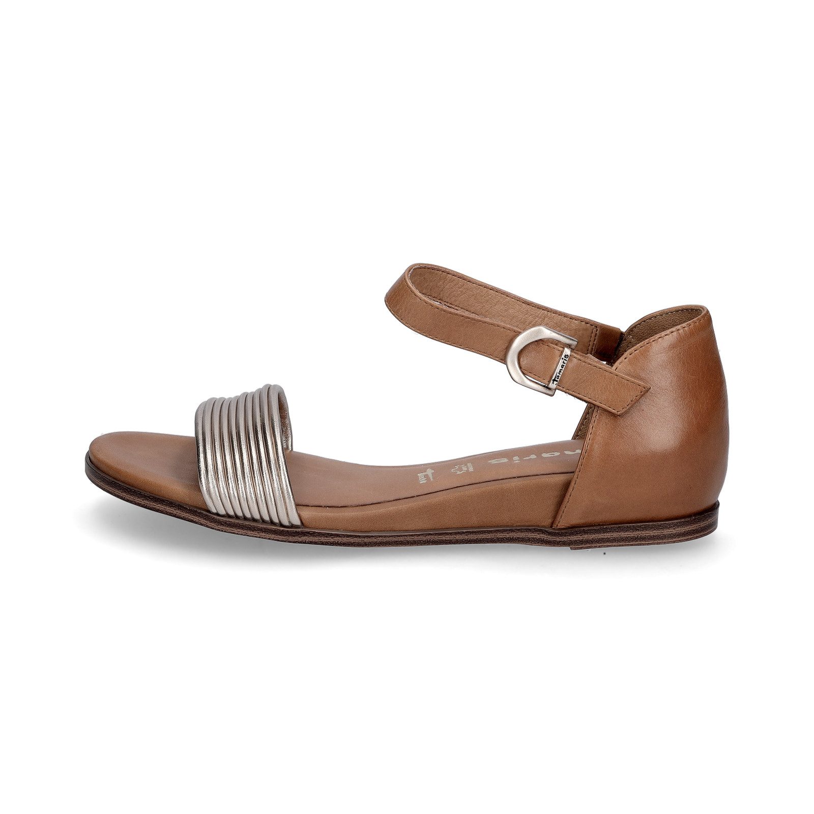 Tamaris Tamaris Damen Sandale cognac roségold günstig online kaufen