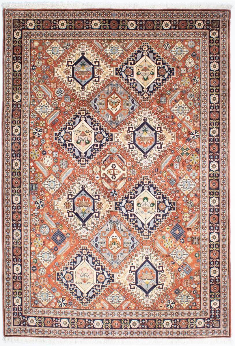 Orientteppich Ghashghai 175x252 Handgeknüpfter Orientteppich / Perserteppich, Nain Trading, rechteckig, Höhe: 12 mm