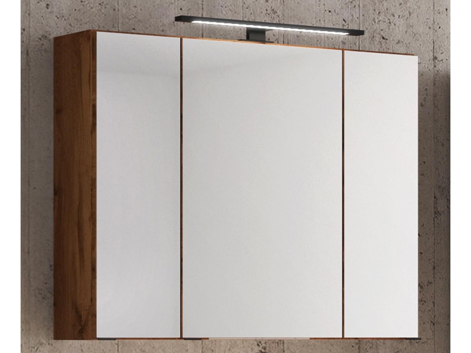 HELD MÖBEL Spiegelschrank 80 x 64 x 20 cm (B/H/T) günstig online kaufen