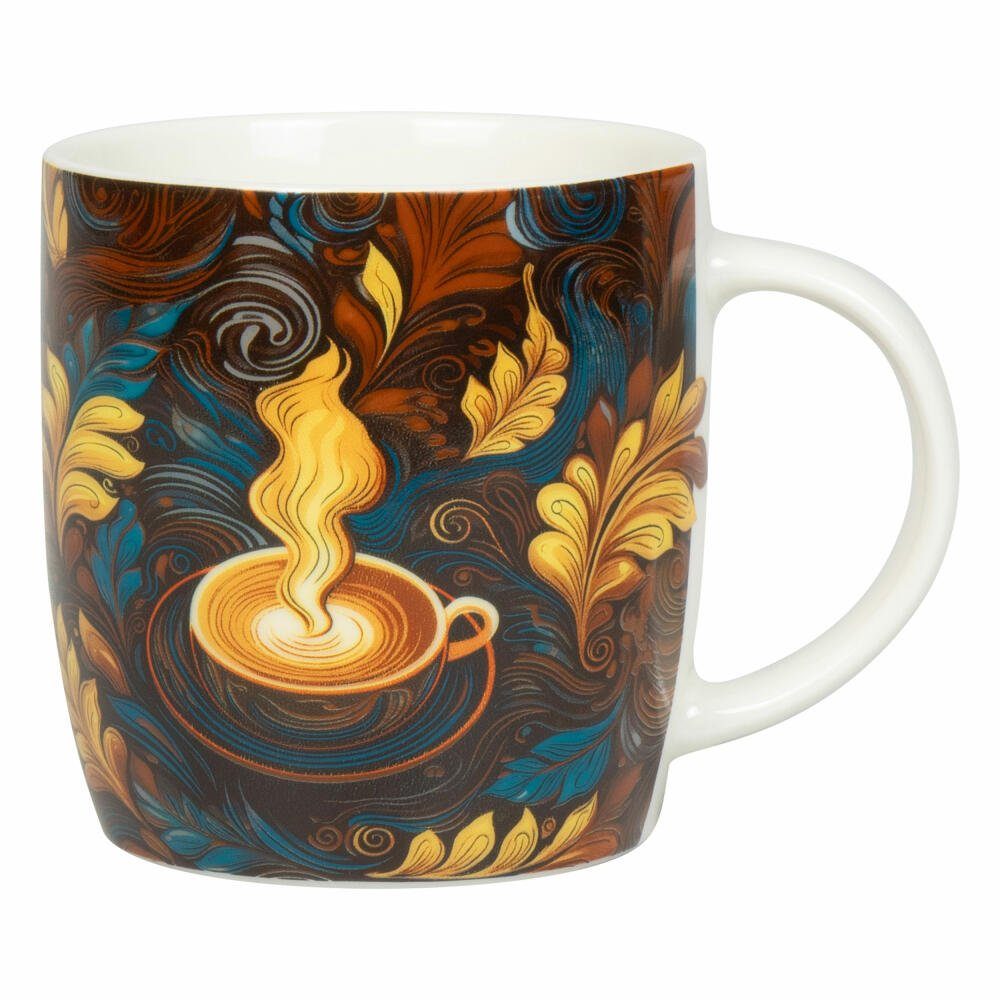 Könitz Becher Coffee Oak, 400 ml, New Bone China