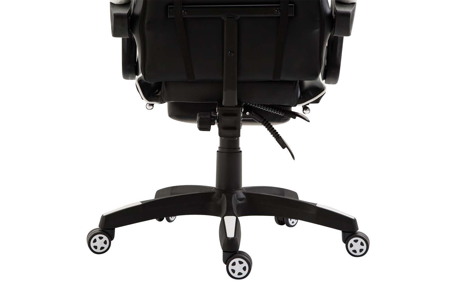 schwarz/weiß Gaming Kunstleder, höhenverstellbar CLP Chair drehbar und Ignite