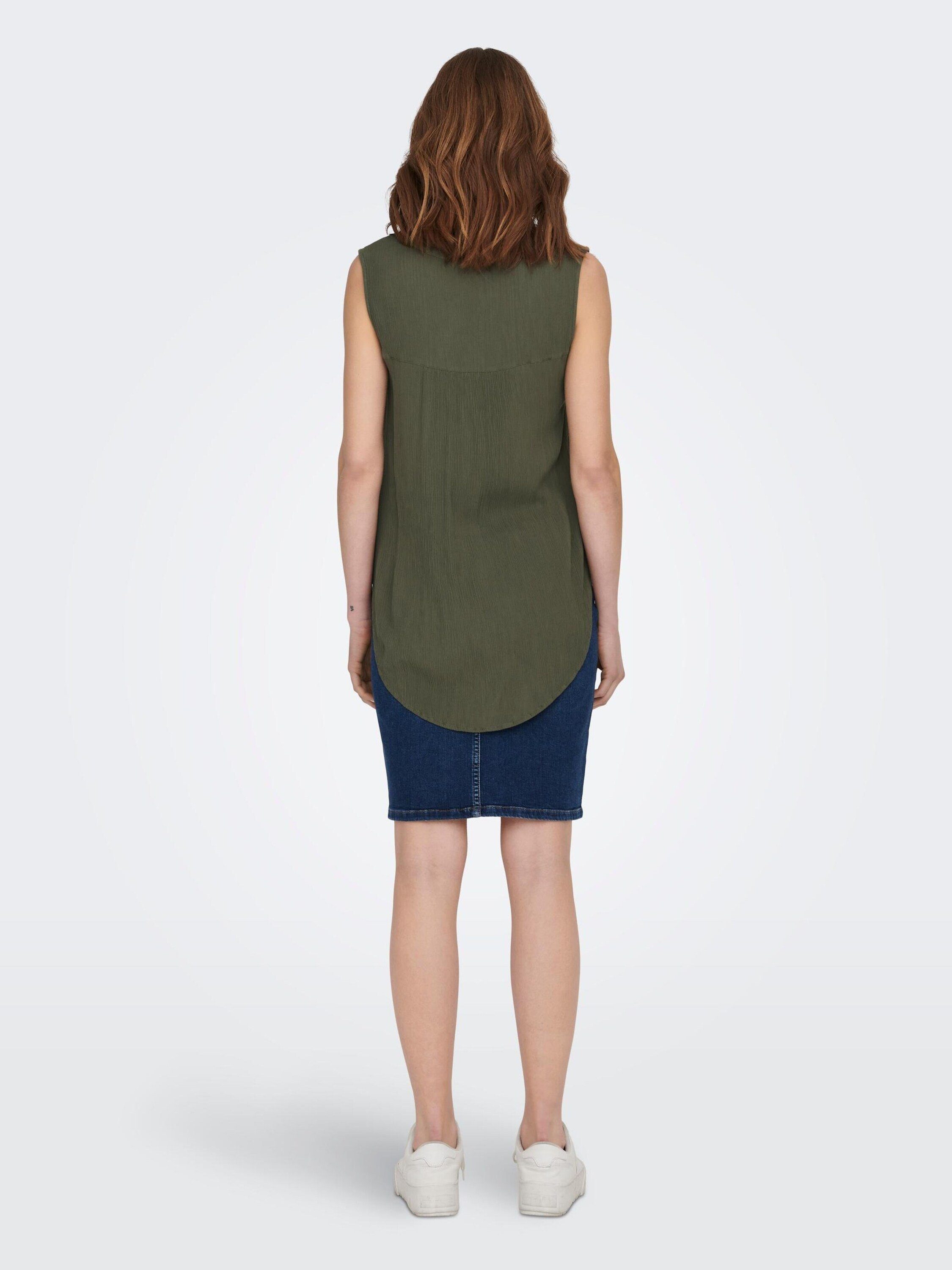 ONLY Blusentop "ONLJETTE LIFE S/L TOP WVN NOOS" günstig online kaufen