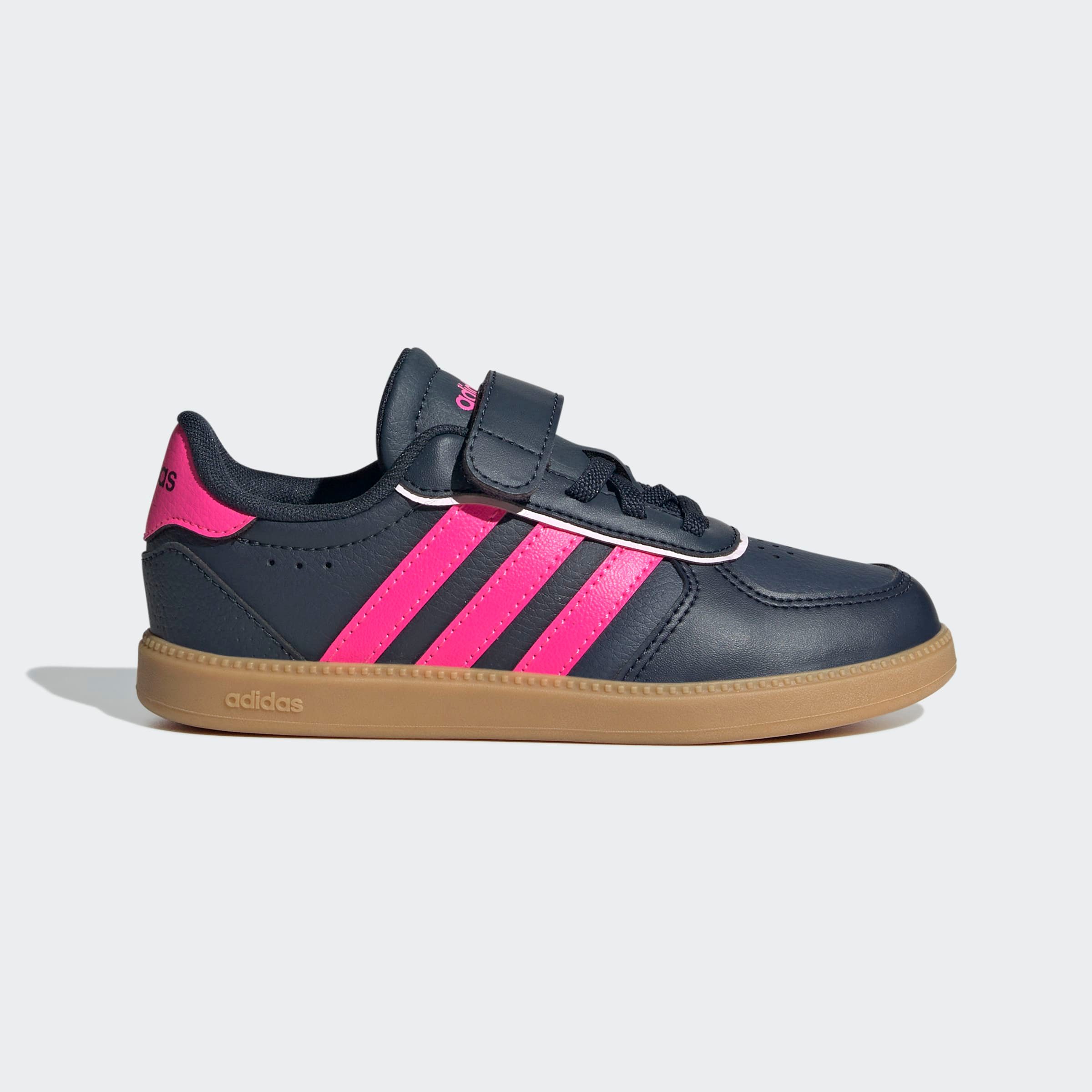 adidas Sportswear BREAKNET SLEEK KIDS Sneaker (mit Klettverschluss, für Kinder & Jugendliche) inspiriert vom Design des adidas handball spezial