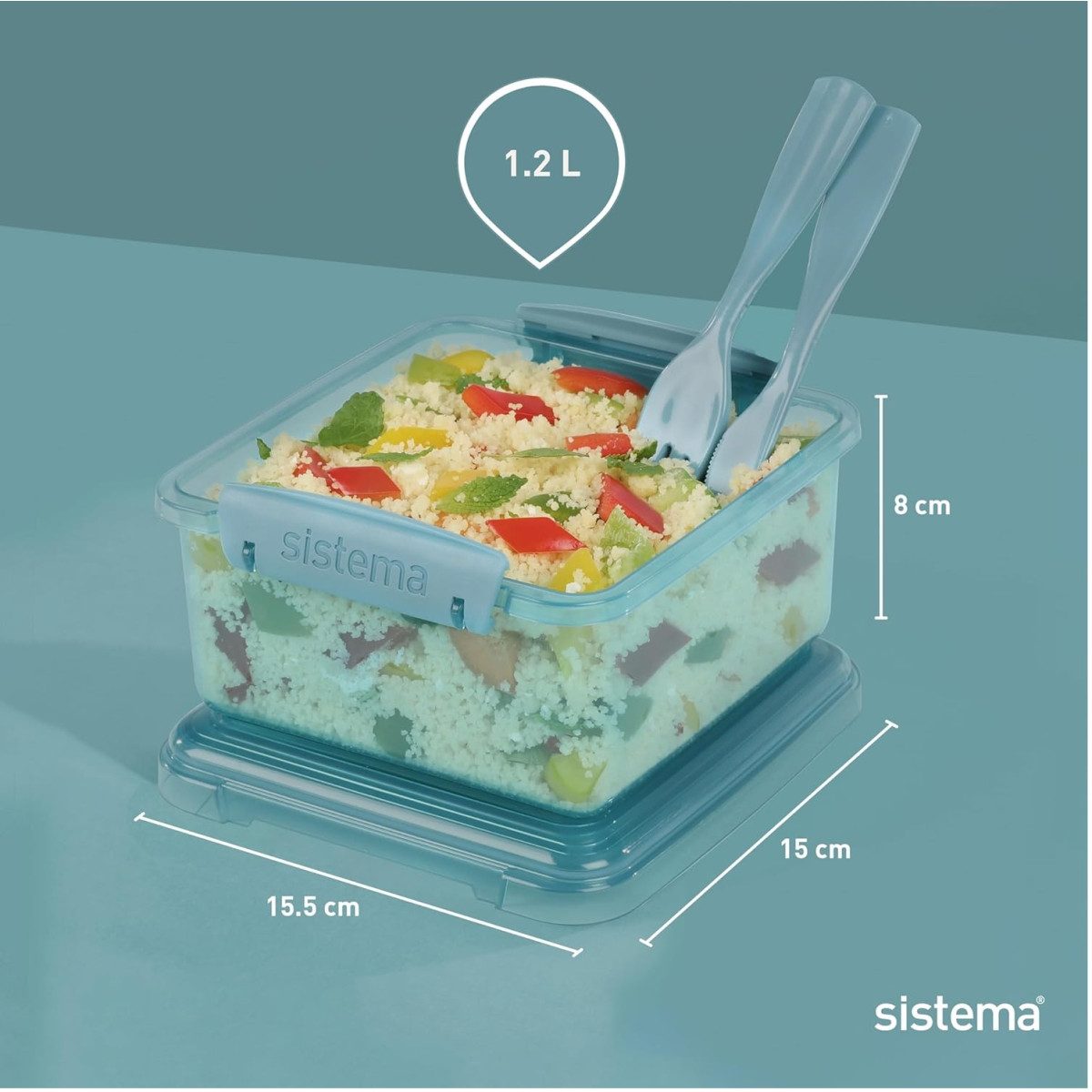 sistema Aufbewahrungsbox Sistema 1,25L Lunch Plus günstig online kaufen