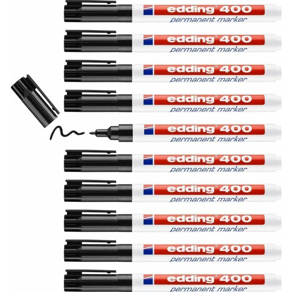 Marker 10 400 Permanentmarker schwarz 1,0 mm
