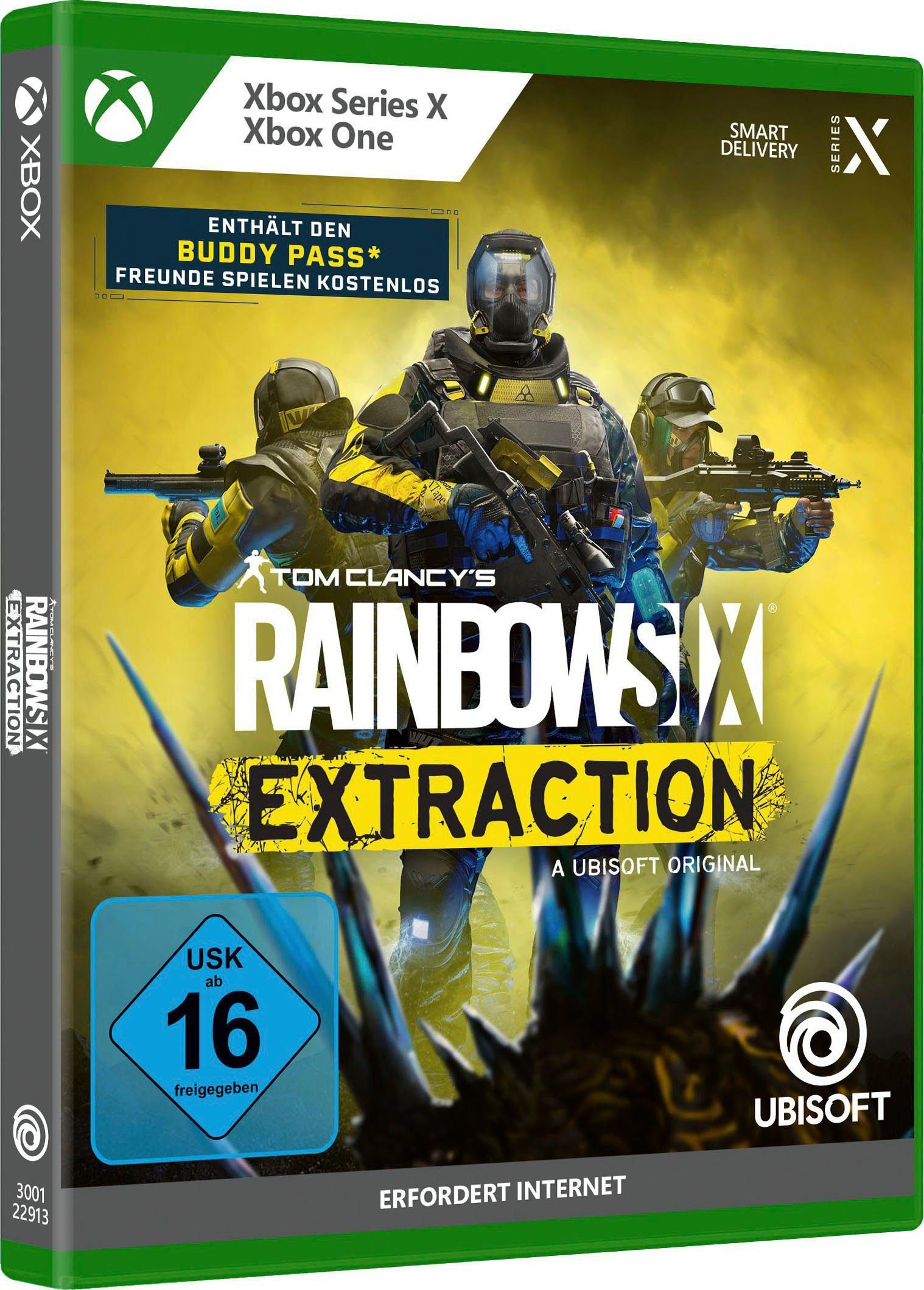 Xbox Bundle Rainbow + Vigil Extraction Figur Six Wireless-Controller 