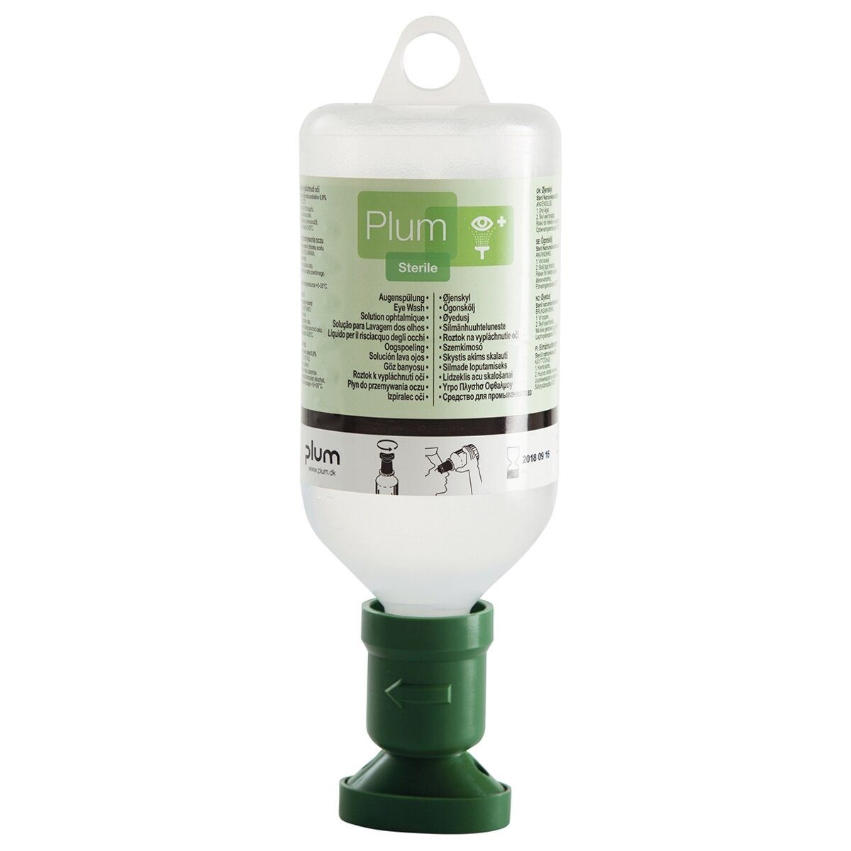 Leina-Werke Erste-Hilfe-Set Augenspülung Plum - 500 ml.