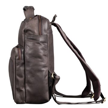 STILORD Notebook-Rucksack "Toni" Vintage Leder Rucksack groß