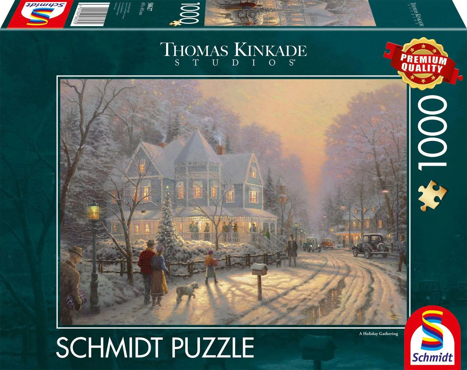 Schmidt Spiele Puzzle Feierliche Weihnachtstage, 1000 Puzzleteile günstig online kaufen