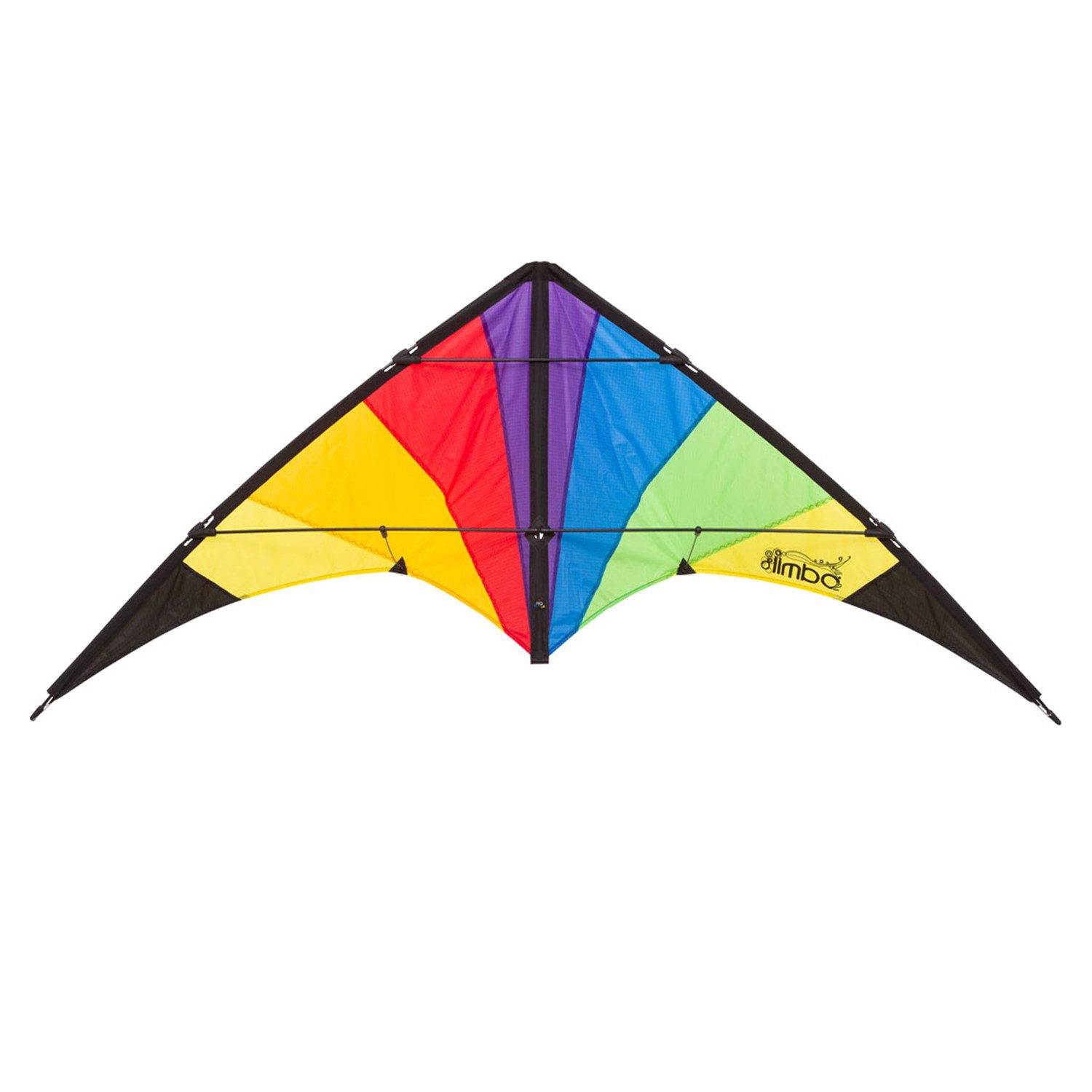 HQ Flug-Drache HQ Lenkdrachen Limbo II – Robuster Allround-Drachen ab 10 Jahren, (1-tlg), Der robuste Allrounder für Einsteiger