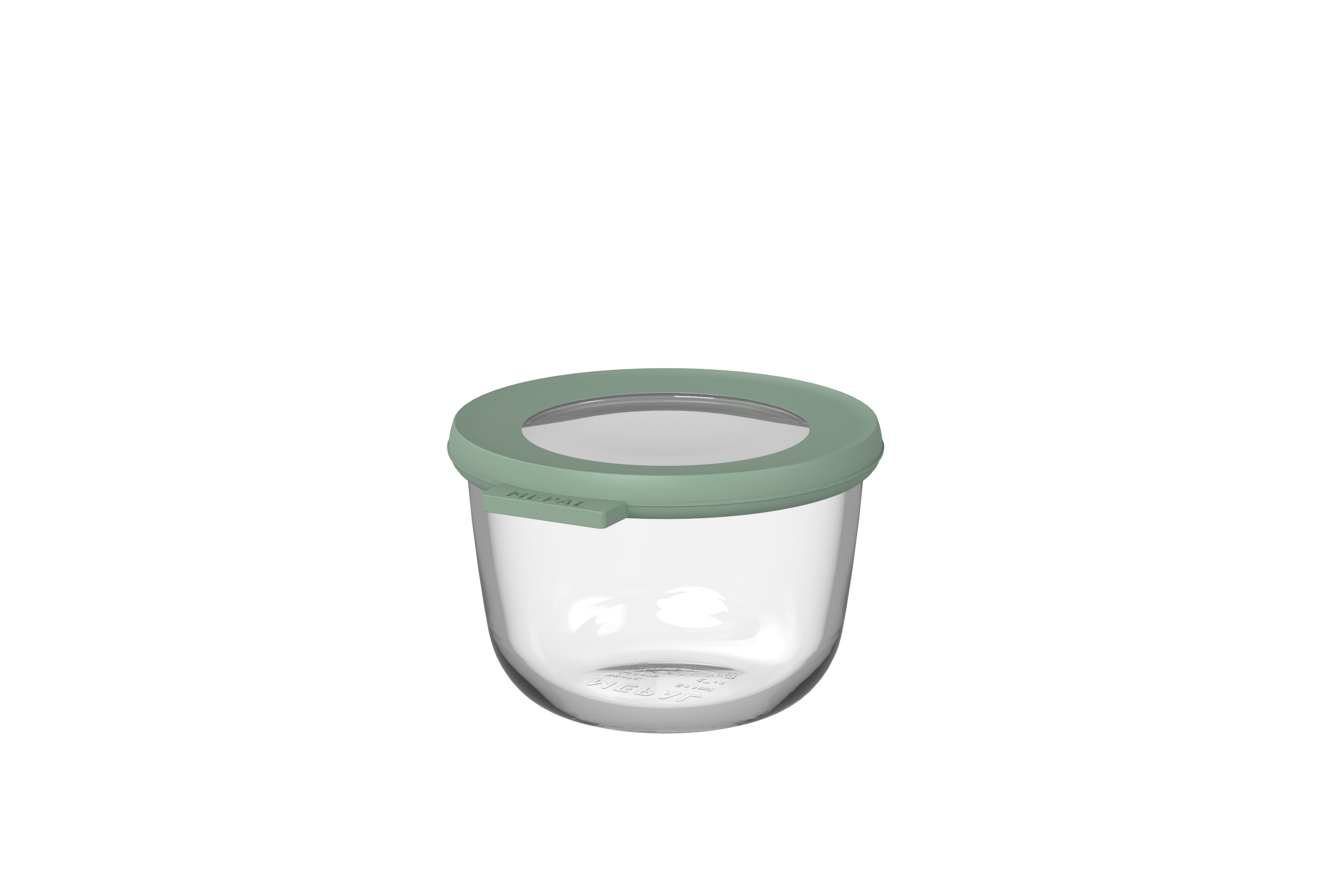 Mepal Aufbewahrungsbox Mepal Cirqula 500 ml Glasbehälter mit deckel - Nordic sage