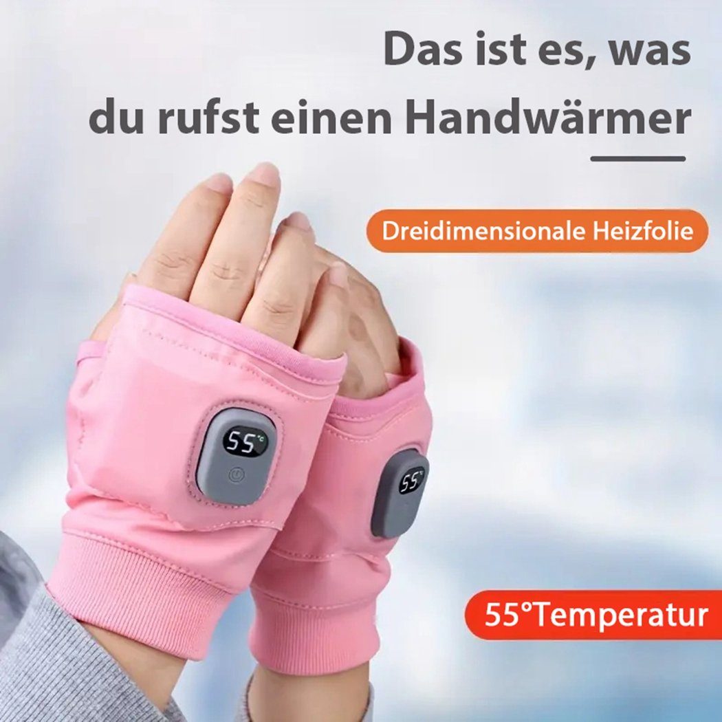 Schwarz und Handschuhe Beheizte Handschuhe für warme TUABUR Herbst Reithandschuhe Winter,