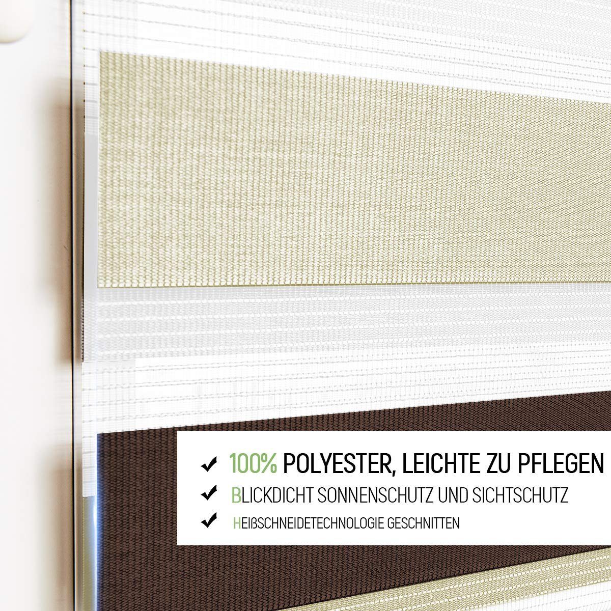 Doppelrollo doppelrollo Klemmfix ohne Bohren, OUBO, verdunkelnd, verspannt, günstig online kaufen