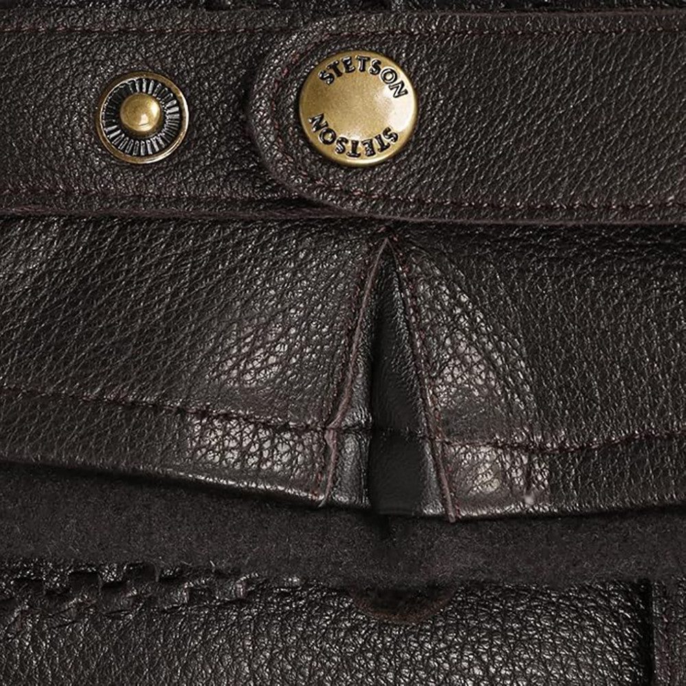 Stetson Lederhandschuhe mit Futter
