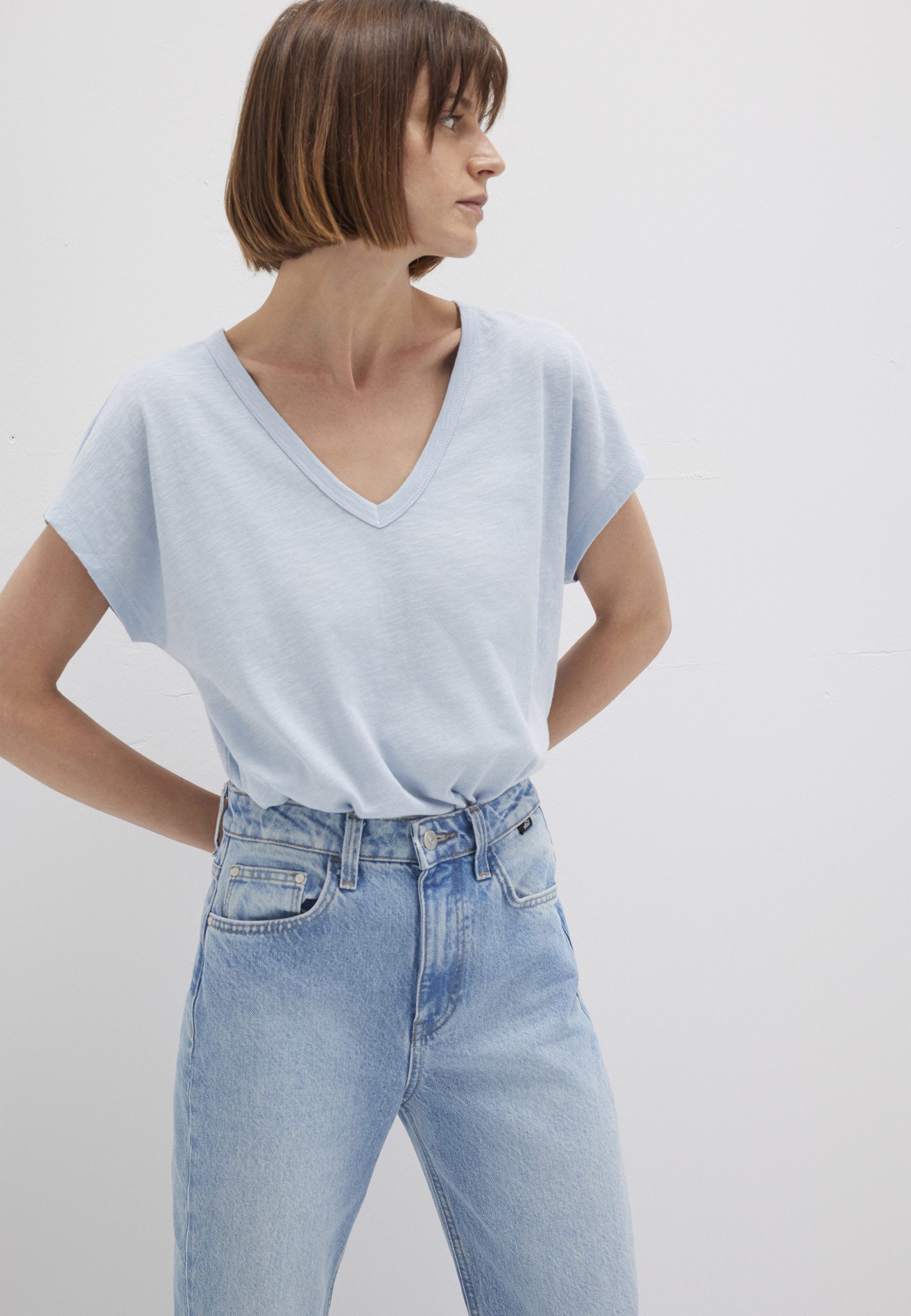 Mavi T-Shirt SHORT SLEEVE BASIC T-Shirt günstig online kaufen