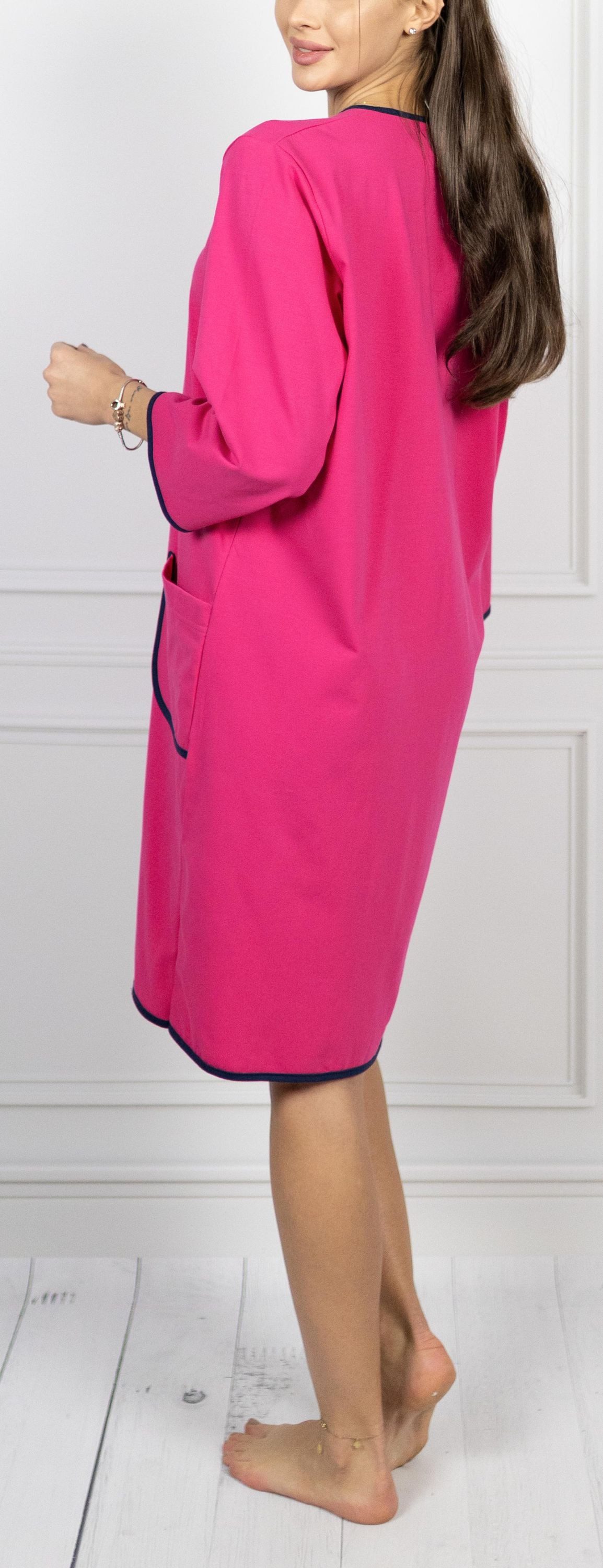 Aquarti Damenbademantel Damen Bademantel Morgenmantel Reißverschluss günstig online kaufen