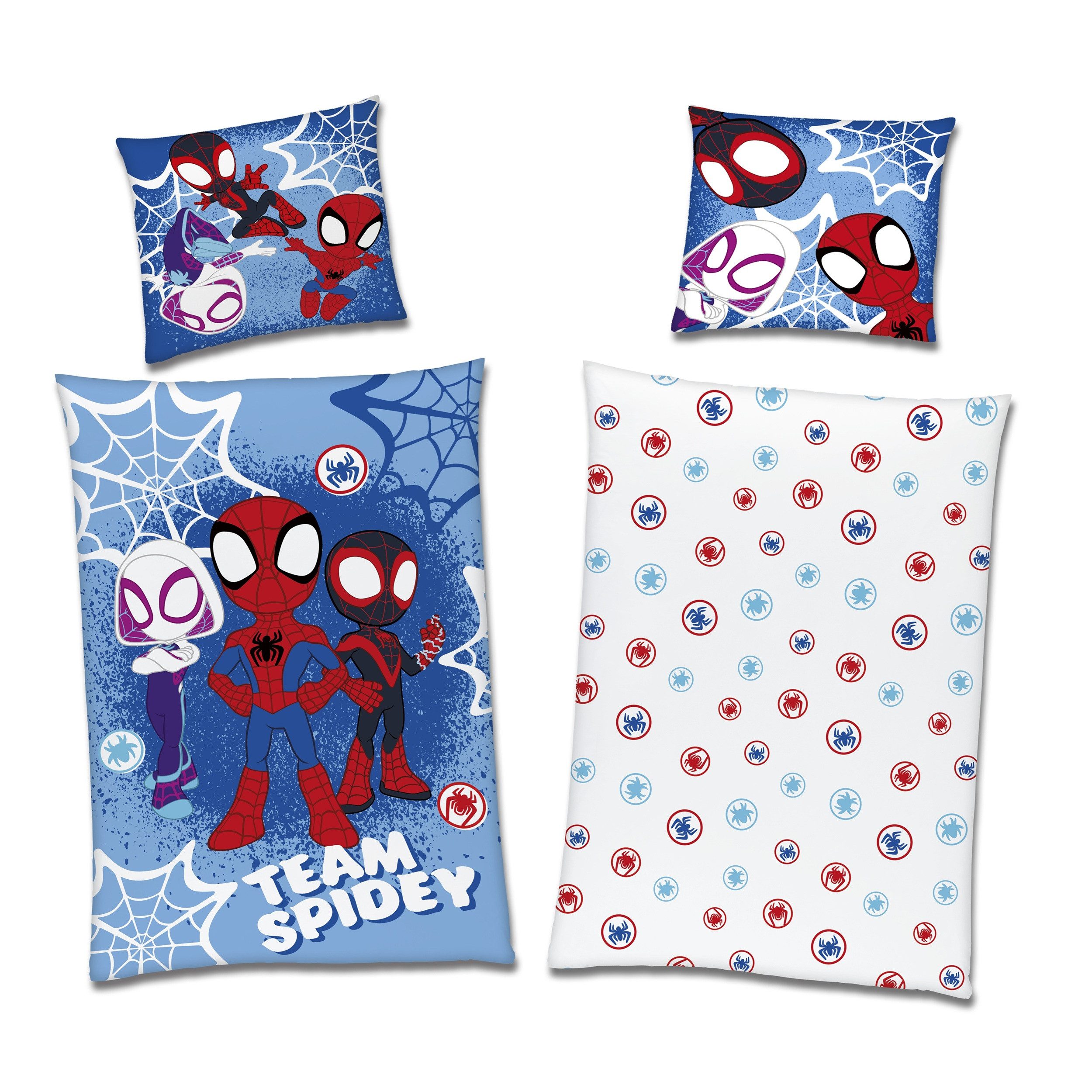 Familando Kinderbettwäsche Spidey und seine Super Freunde Set 2-teilig 135x günstig online kaufen