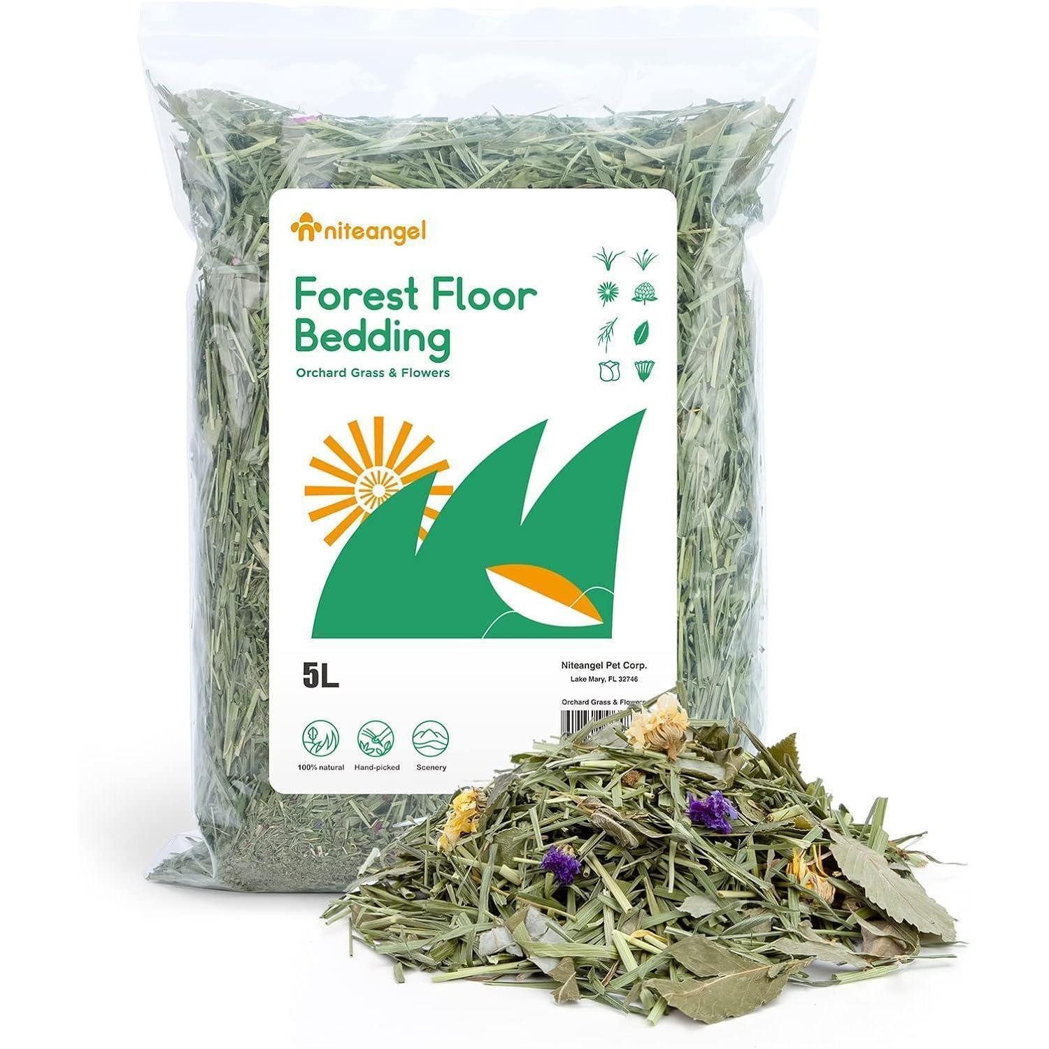 LuxusKollektion Kleintierkäfig Natürliches Hamster-Einstreu Blumenstreu für Kleintiere