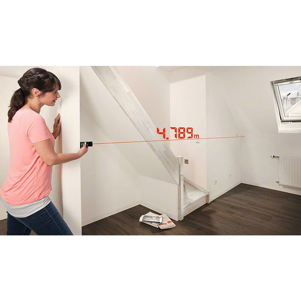 Bosch Home & Garden Entfernungsmesser Digitaler Laser-EntfernungsmessereCommerce-Karton 06036723Z0, Bluetooth