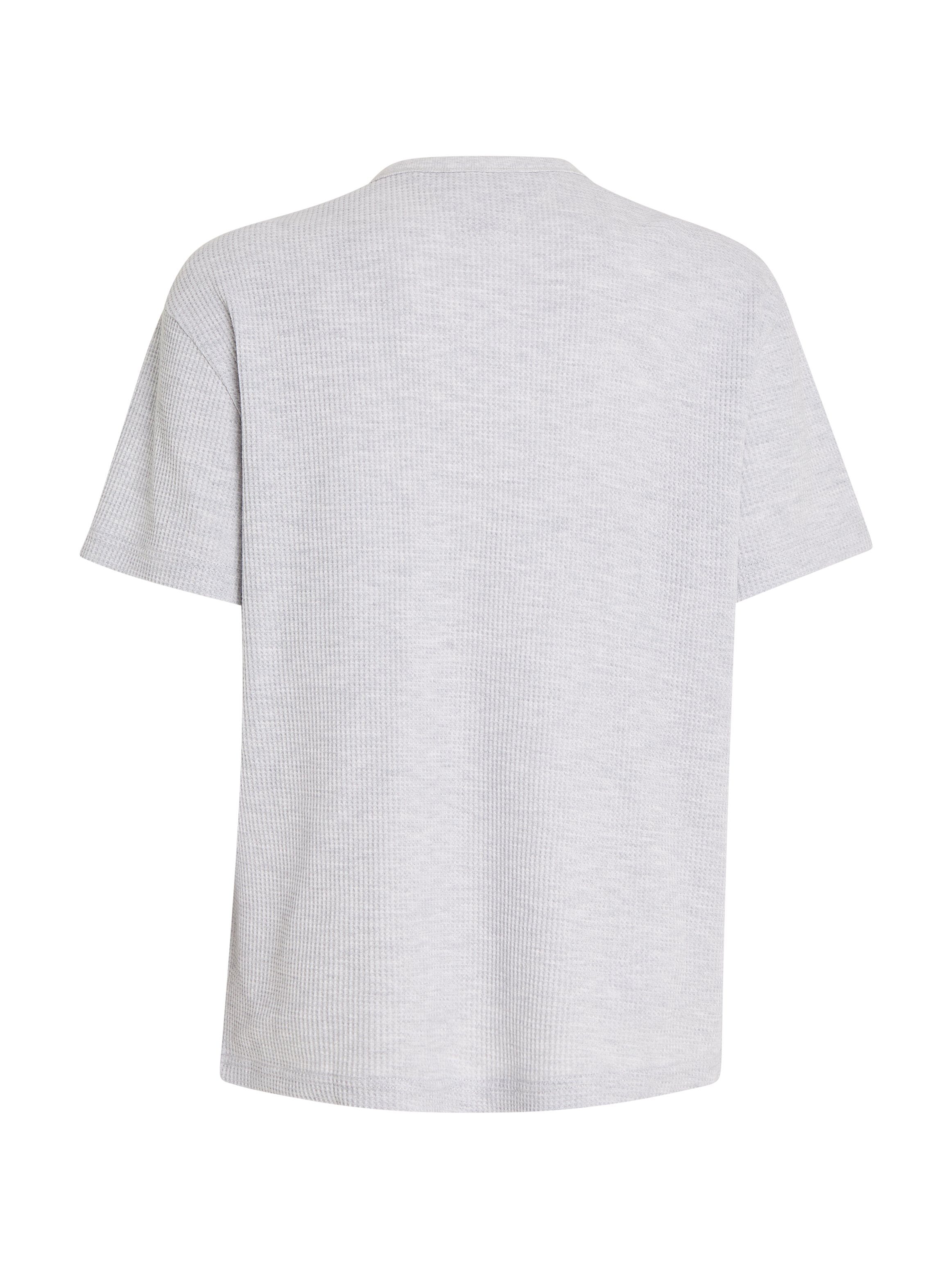 Silver Jeans mit REG POCKET Tommy WAFFLE Brusttasche TJM TEE T-Shirt Grey