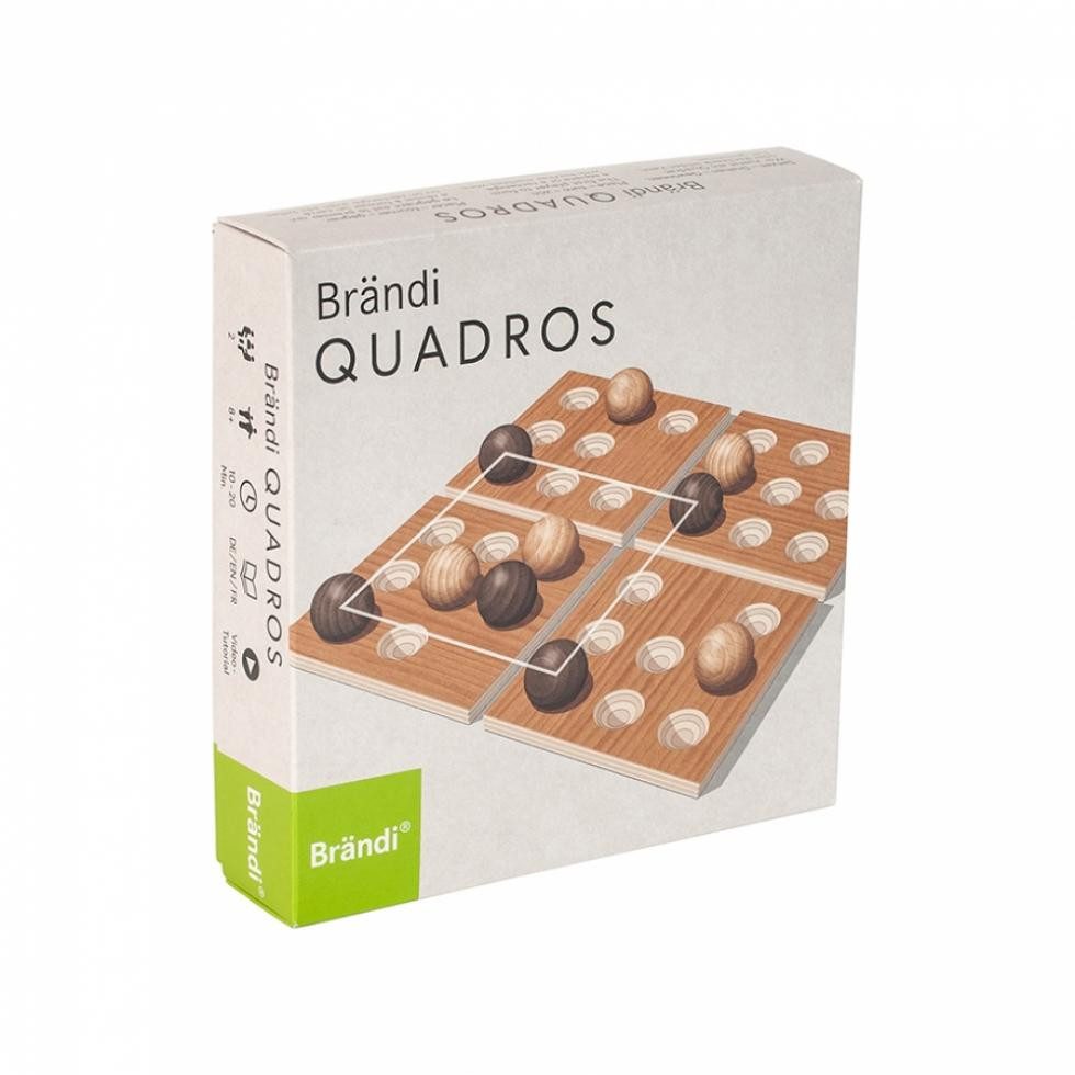 Brändi Stiftung Spiel, Brändi Quadros - Setzen - drehen - gewinnen