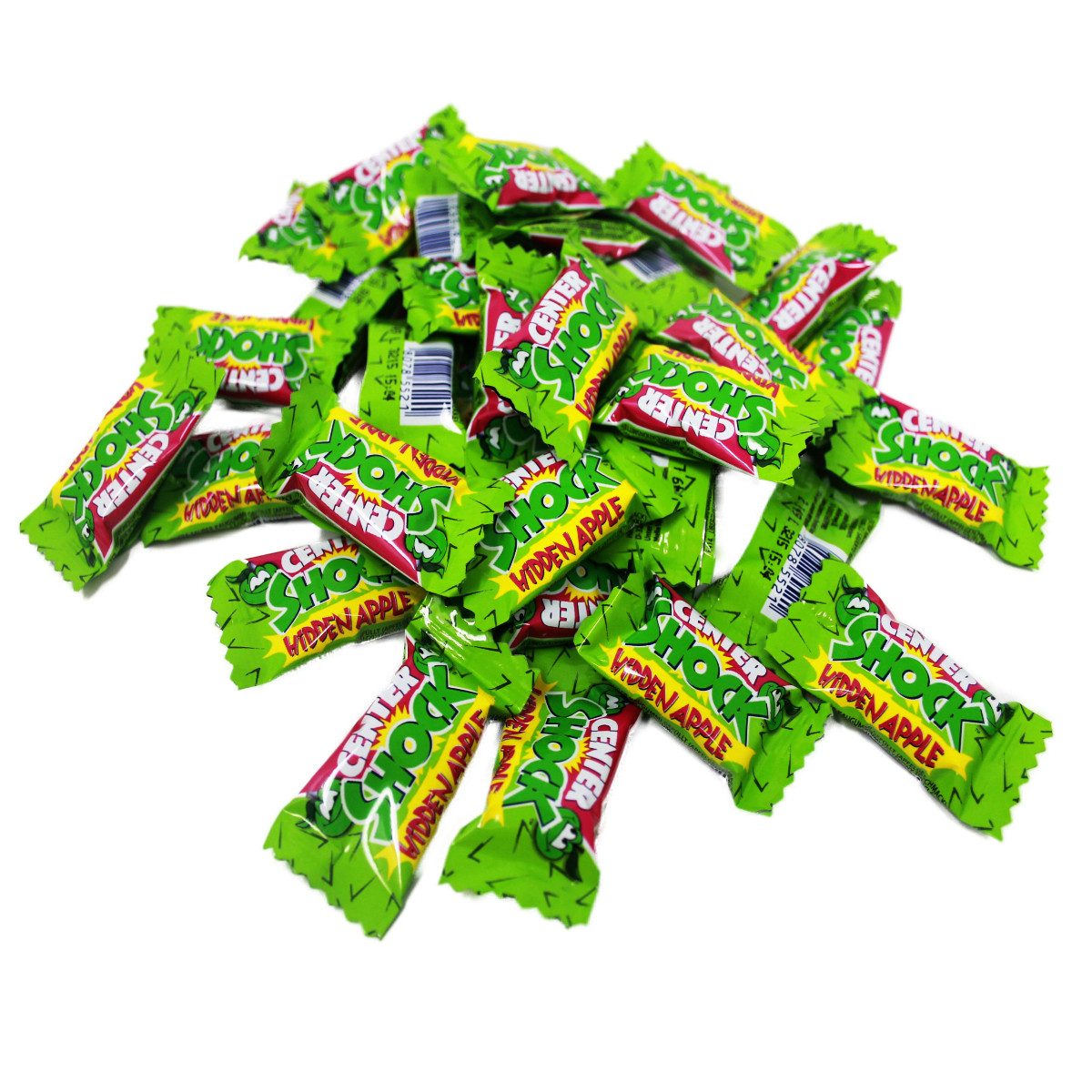 CENTER SHOCK Süßigkeit, Center Shock Hidden Apple extra sauer mit Füllung einzeln 4g