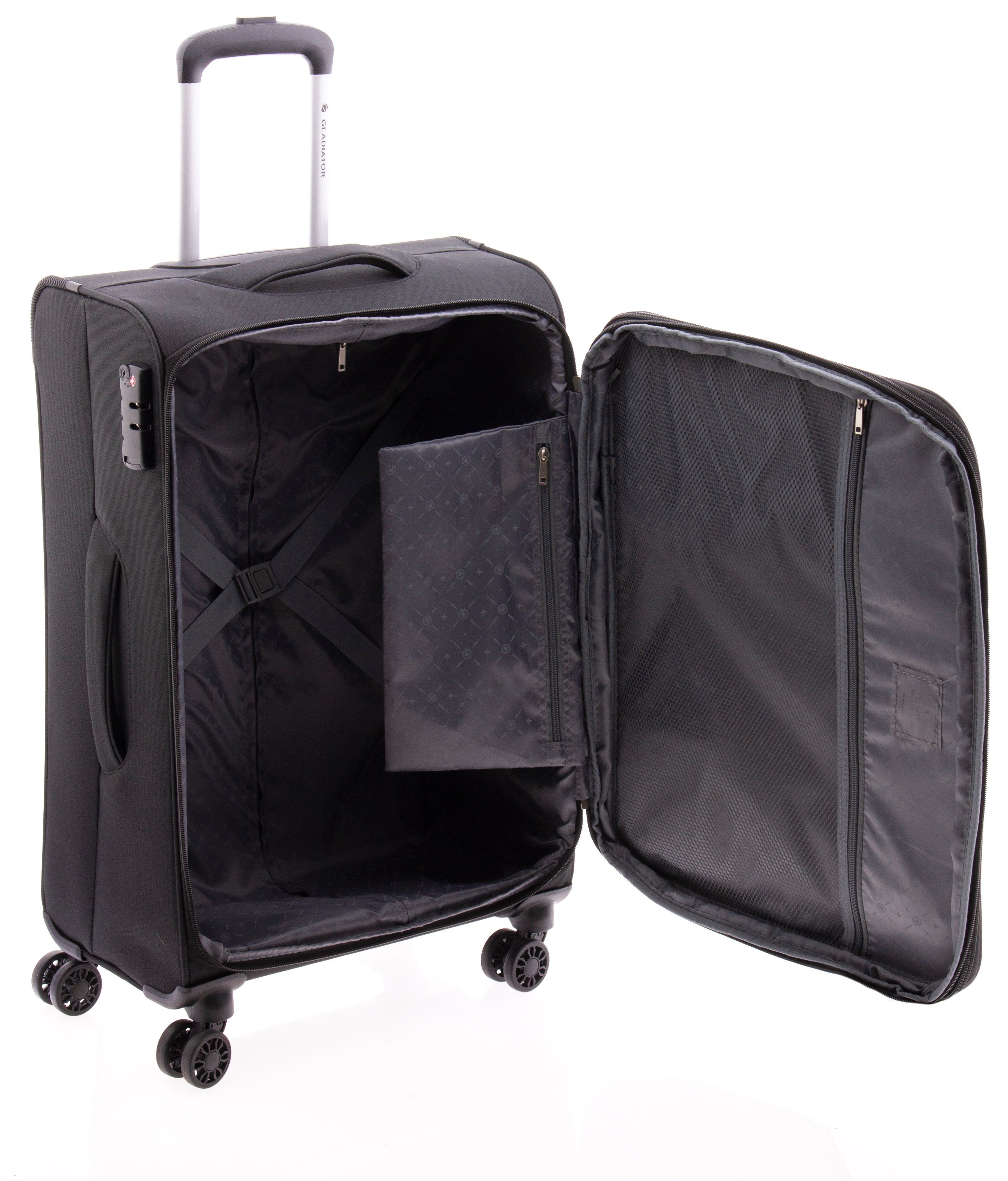 GLADIATOR Weichgepäck-Trolley M - 4 Rollen, günstig online kaufen