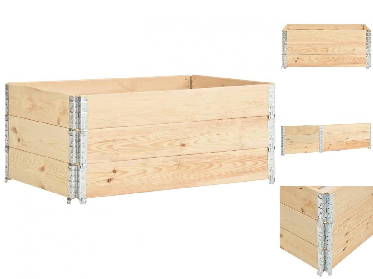 ᐅ vidaXL Hochbeet Hochbeete 3 Stk 100150 cm Kiefer Massivholz OTTO