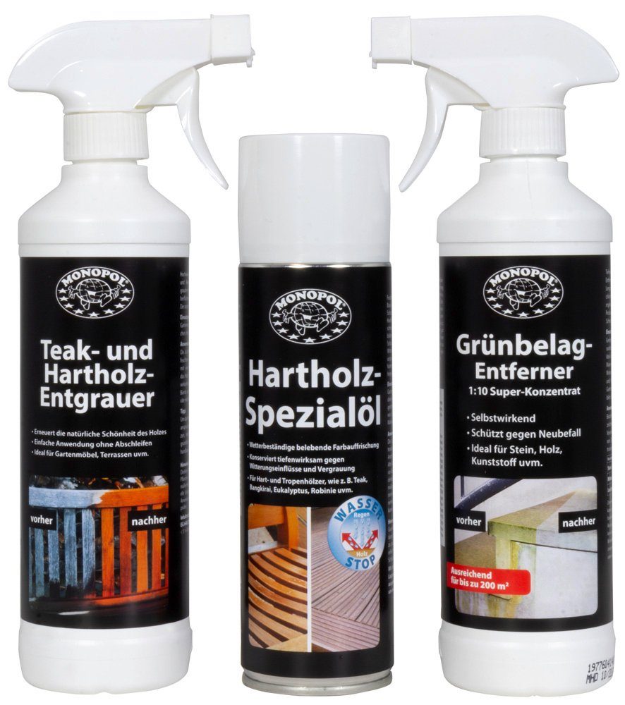 Gartenpflege-Set Garten-Reinigungsset 3-tlg.