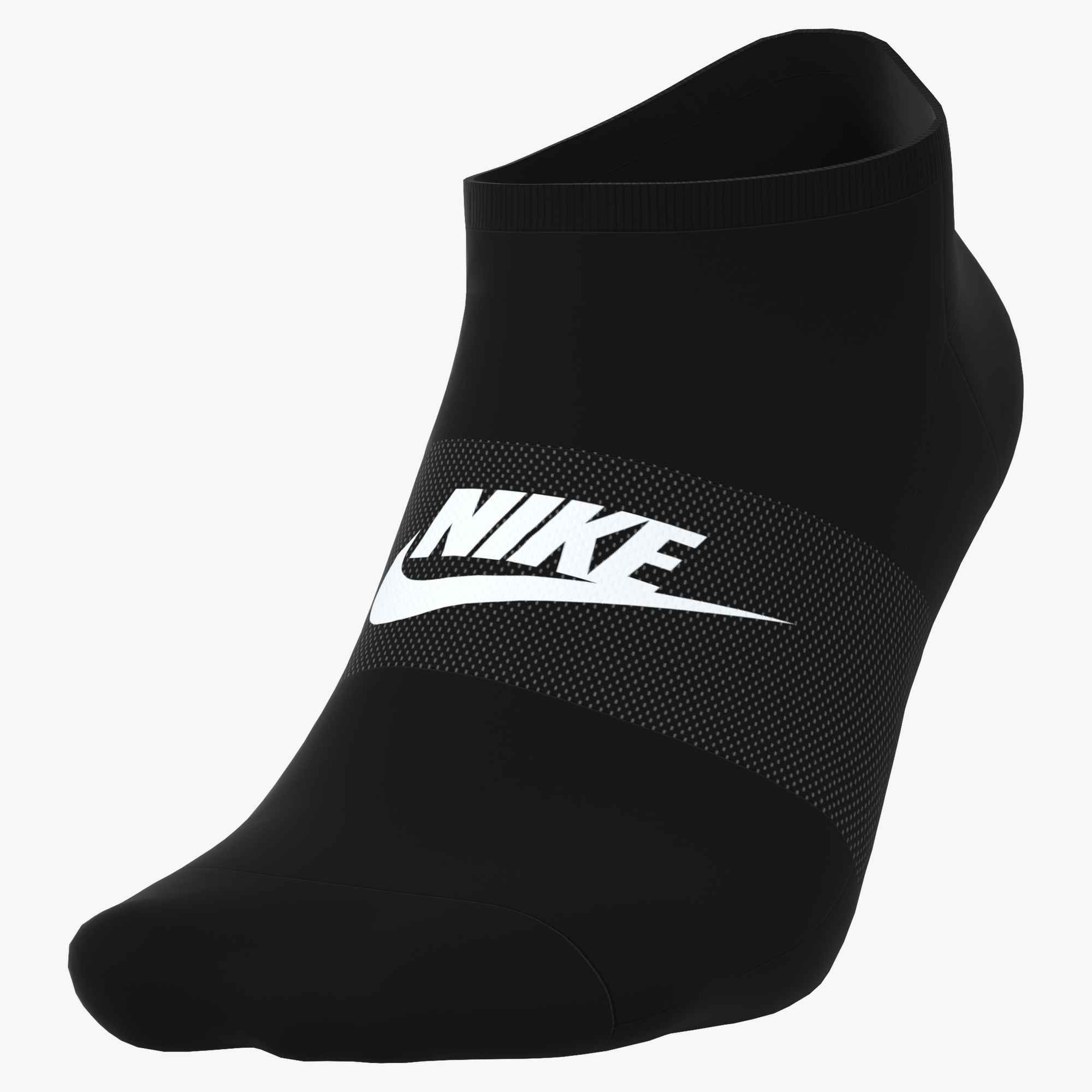 Nike Sportsocken U NK NSW EVERYDAY ESSENTIAL NS (3-Paar) für sportliche Aktivitäten, weiches Material, leichtes Design