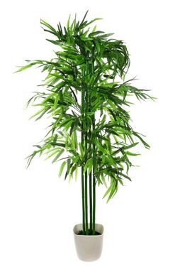 BIRENDY Dekobaum XXL Bamboo Bambusbaum JWT129 Riesiger künstlicher Bambus 140cm Kunstpflanze