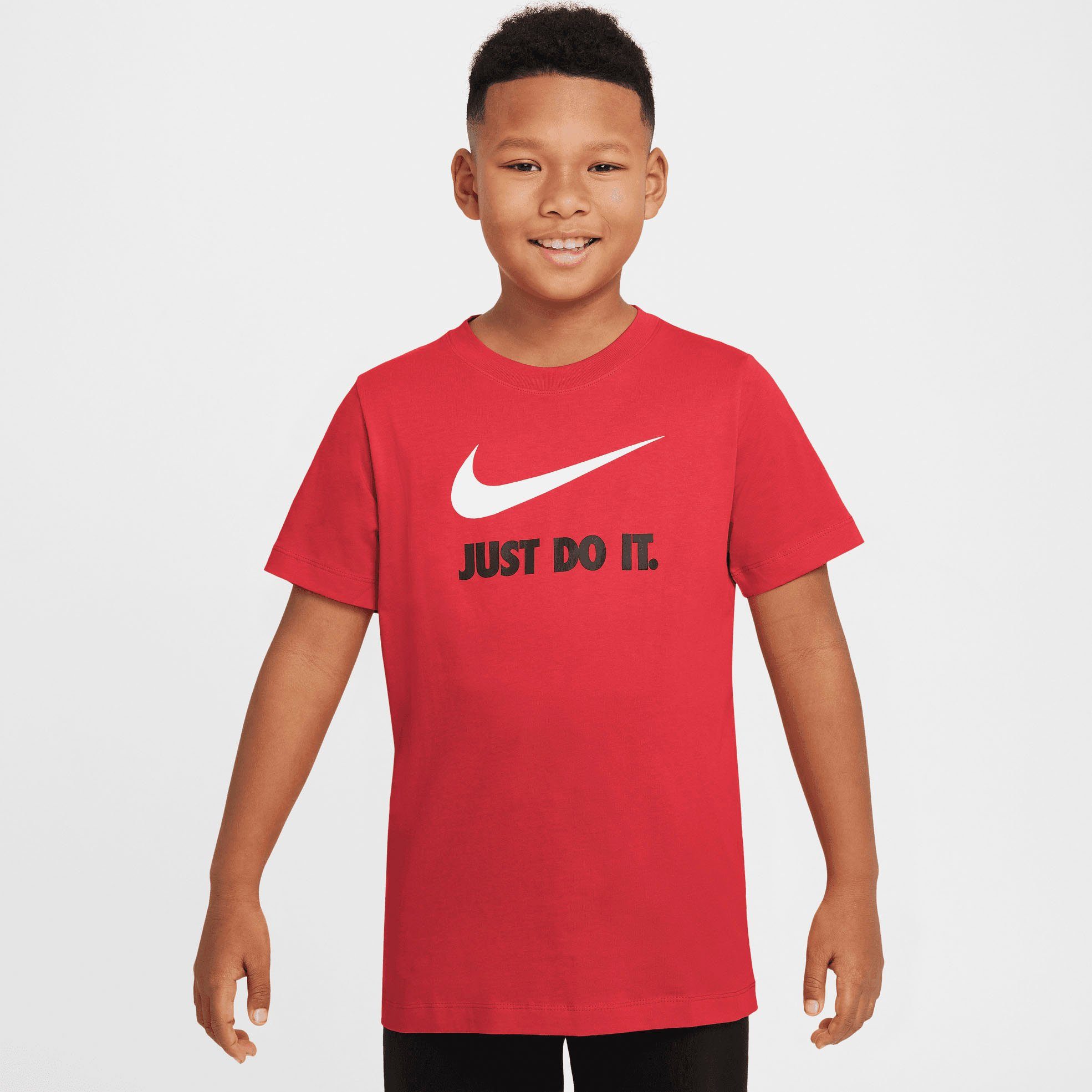 Kids' Sportswear T-Shirt RED/WHITE Big JDI Nike UNIVERSITY T-Shirt