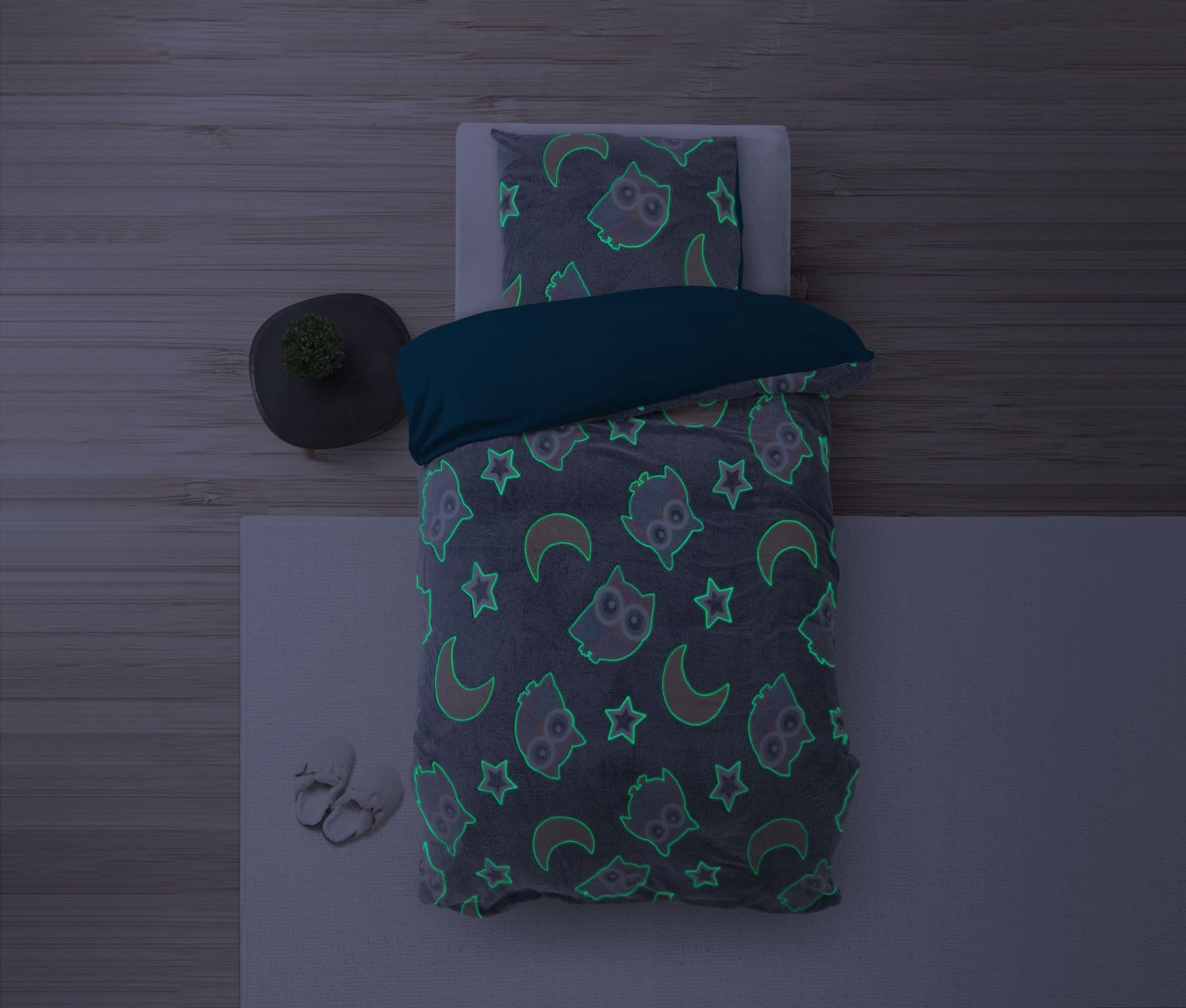 Sleeptime Kinderbettwäsche glow in the dark günstig online kaufen