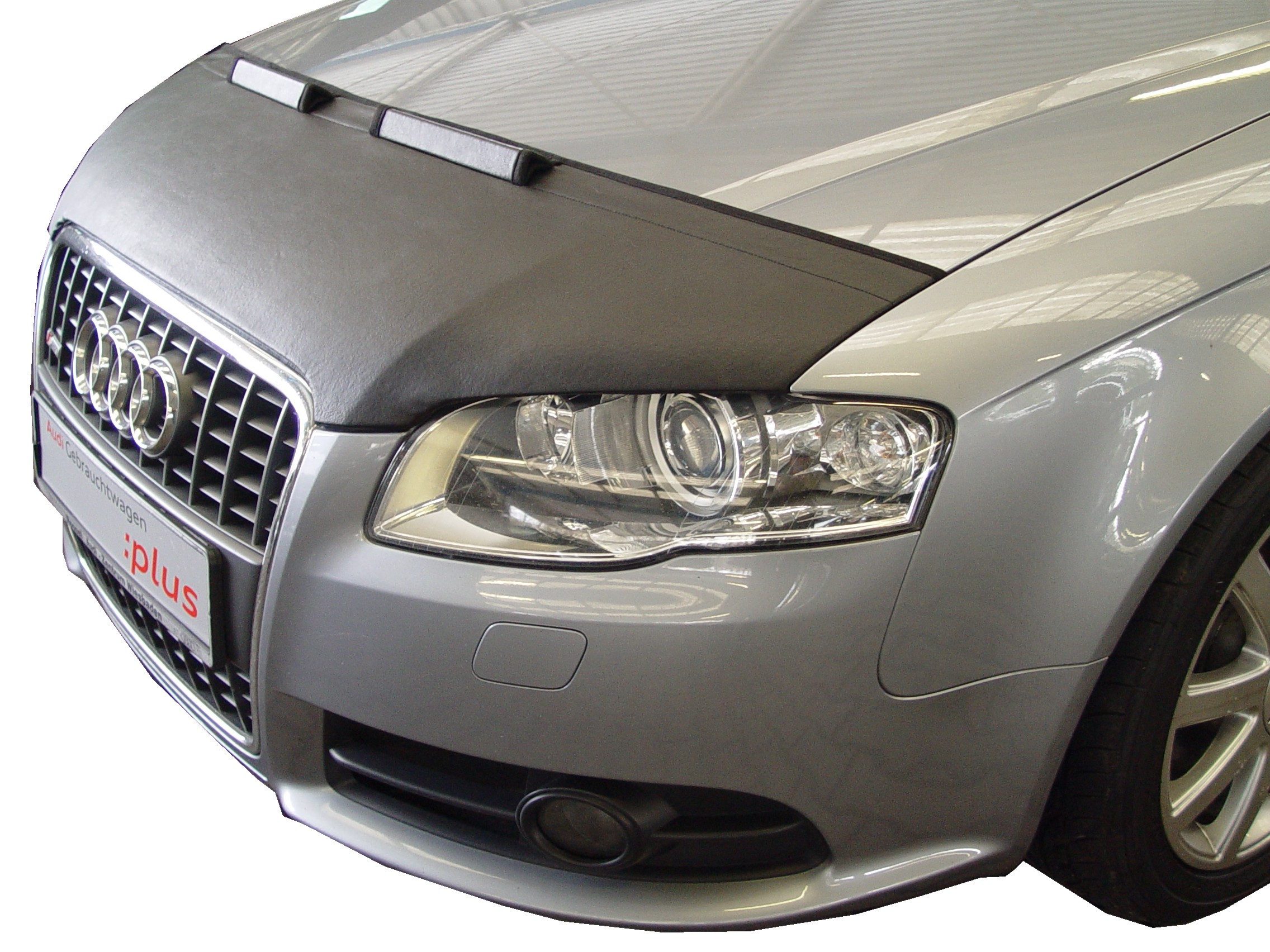 auto-bra Autoplane Steinschlagschutz kompatibel mit Audi A4 B7 2004-2008 Haubenbra BRA