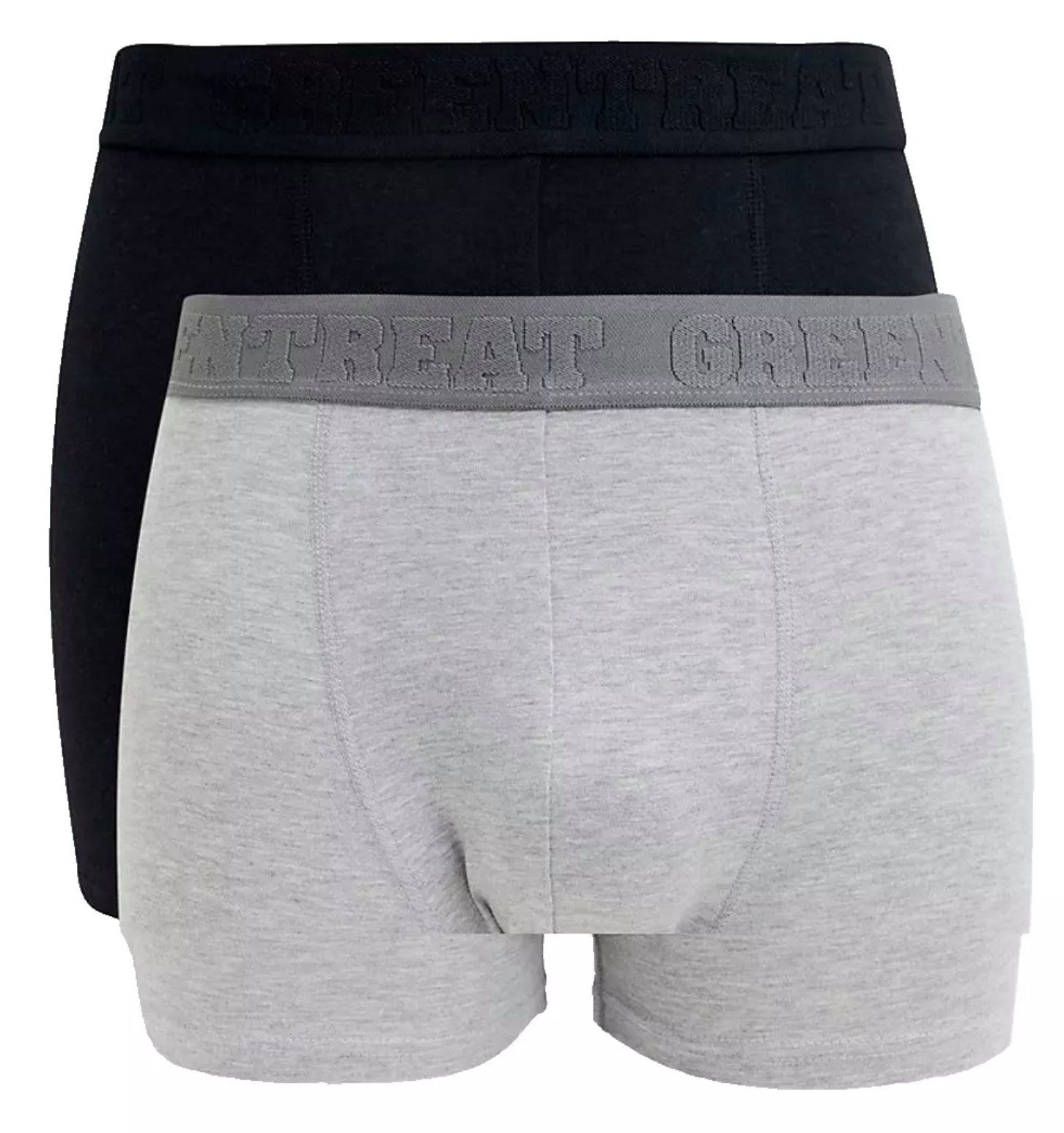 Bamboo Green Threat Boxershorts Herren 2ER-PACK ATMUNGSAKTIV Trunk Panties günstig online kaufen