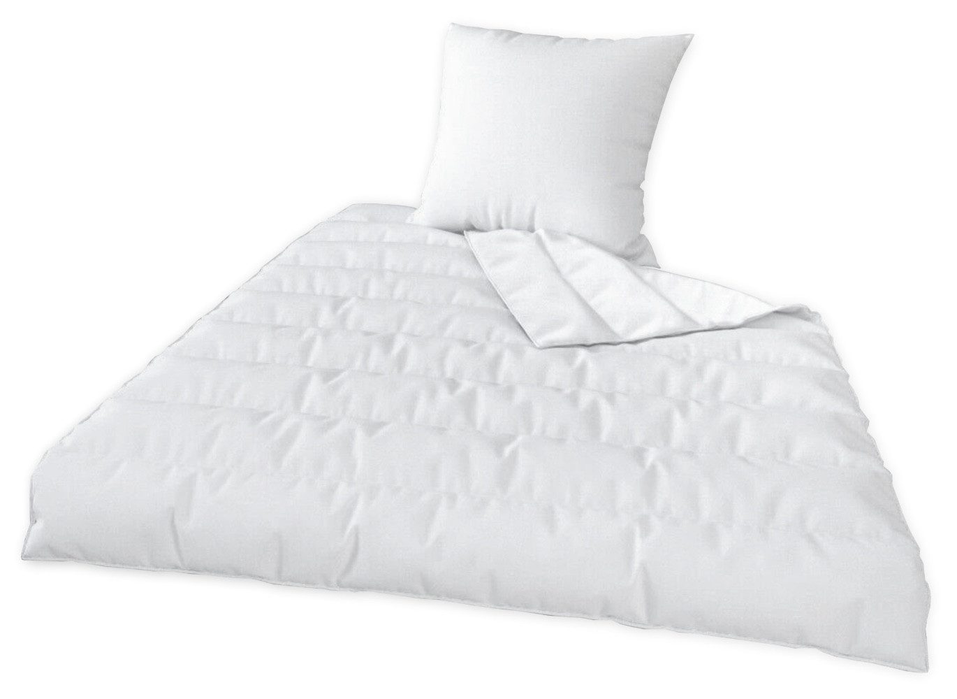 Matratzen Perfekt Kunstfaserbettdecke Microfaser Bettdecke + Kopfkissen GAN günstig online kaufen