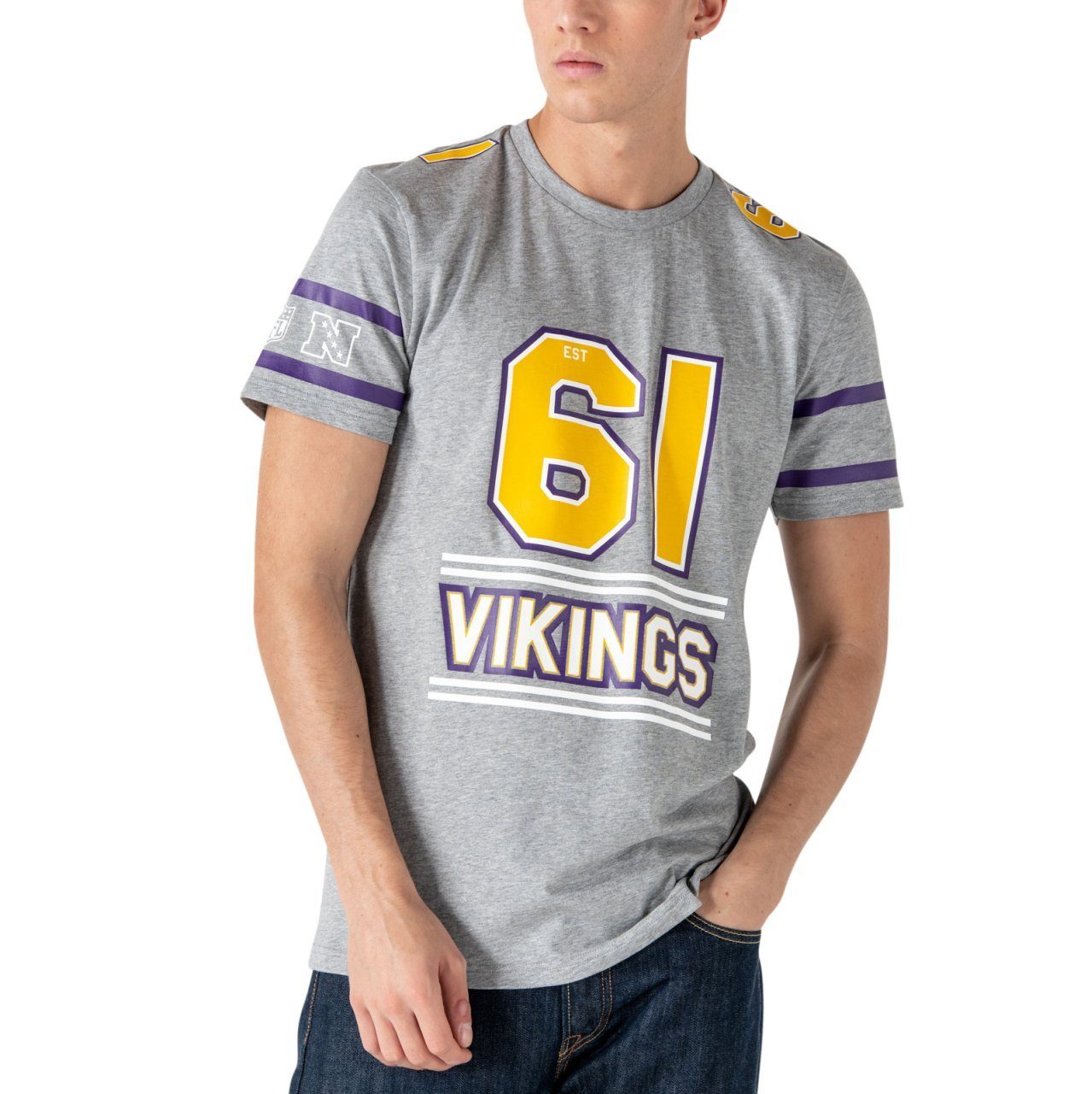 New Era Print-Shirt ESTABLISHED Minnesota Vikings | Print-Shirts