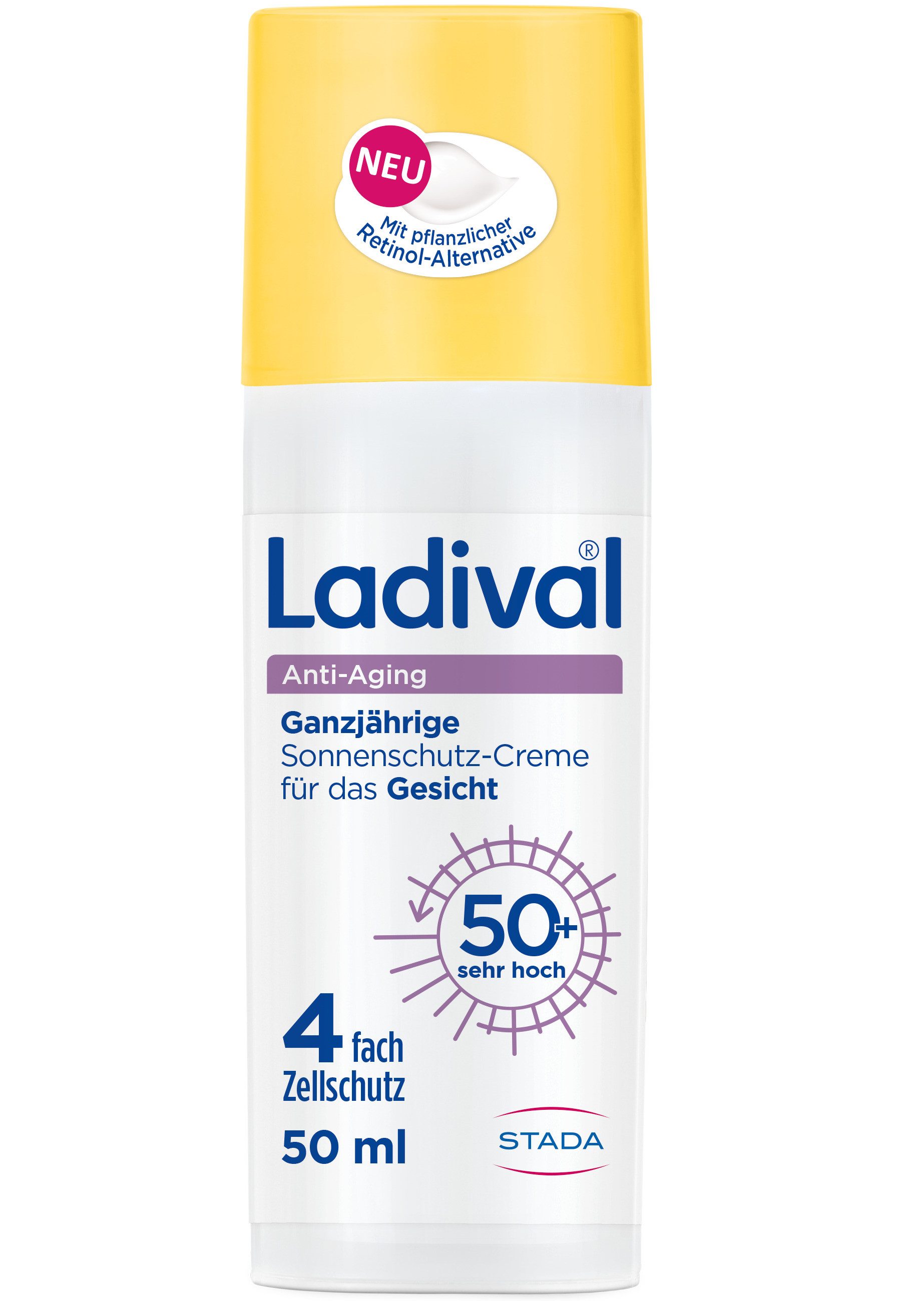 Ladival Sonnenschutzcreme Anti-Aging Sonnenschutz-Creme Gesicht LSF 50+, 1-tlg.