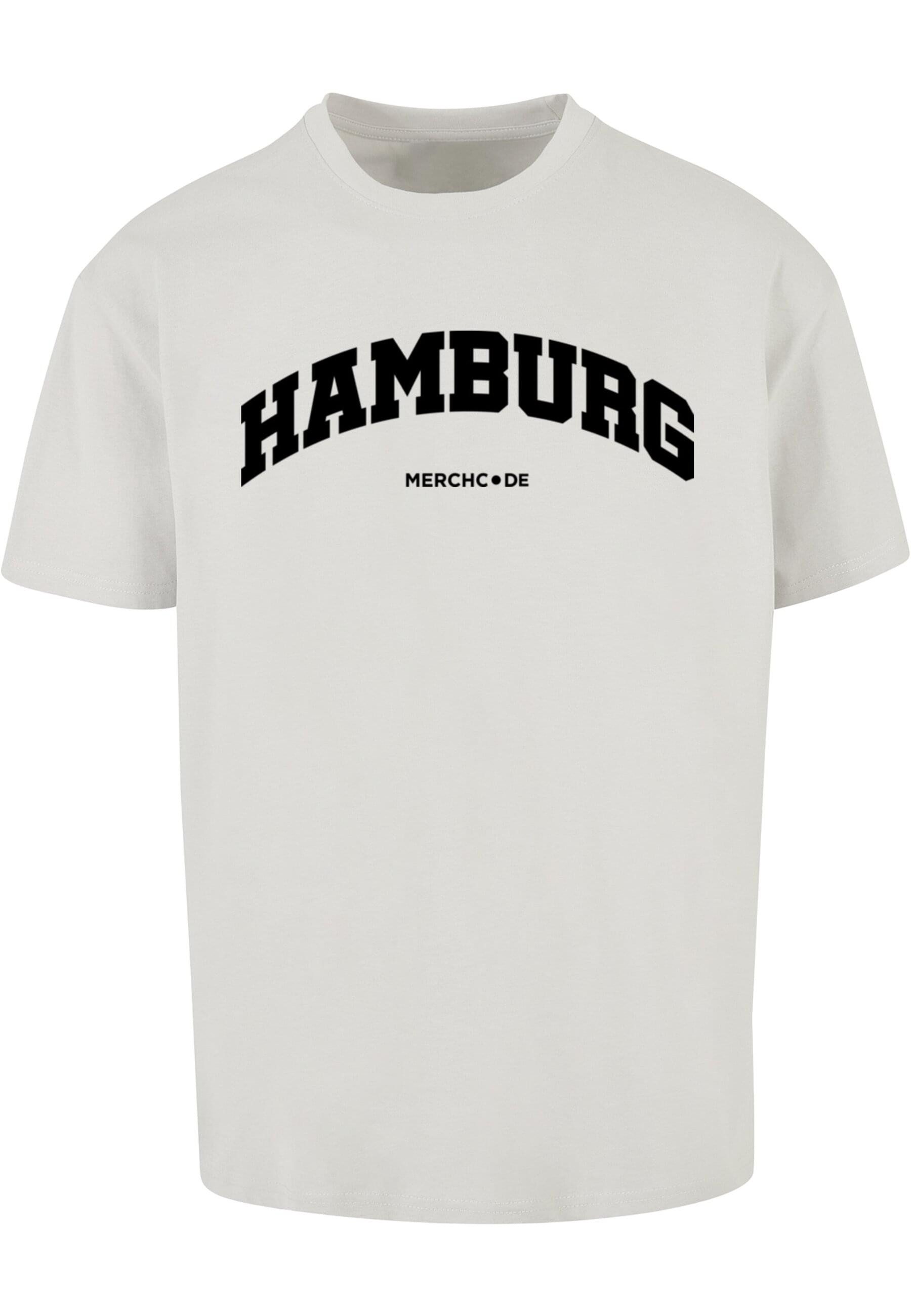Merchcode T-Shirt Merchcode Herren Hamburg Wording günstig online kaufen