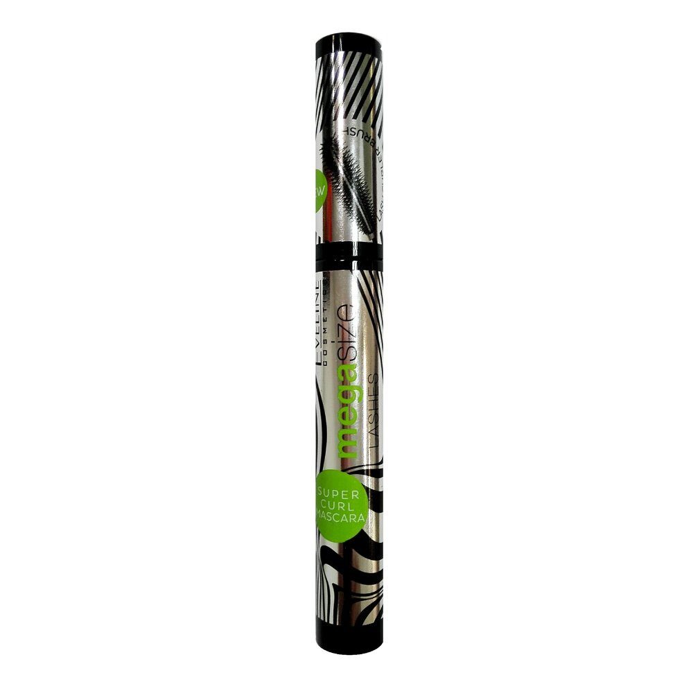 Eveline Cosmetics Mascara EVELINE Mega Size Lahes Verlängerung und Curling Mascara 10ml