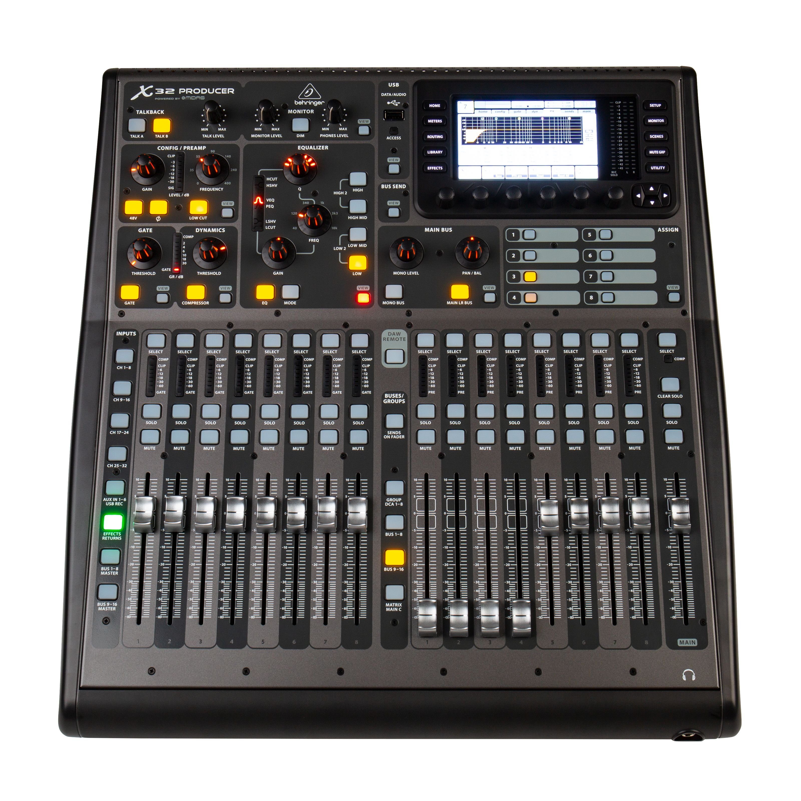 Behringer Mischpult, (X32 Producer), X32 Producer - Digitales Studio Mischpult