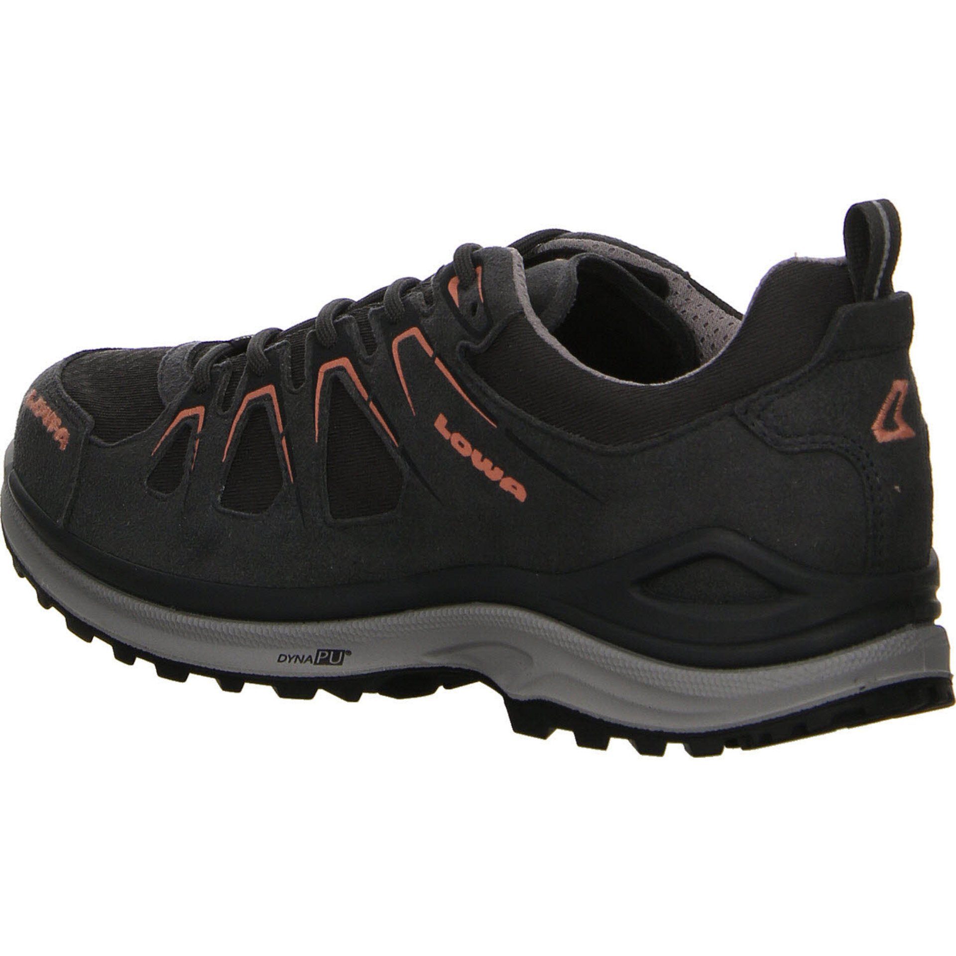 Lowa Damen Schuhe Outdoor Outdoorschuh Outdoorschuh GTX Leder-/Textilkombination Lo Innox asphalt/lachs Evo