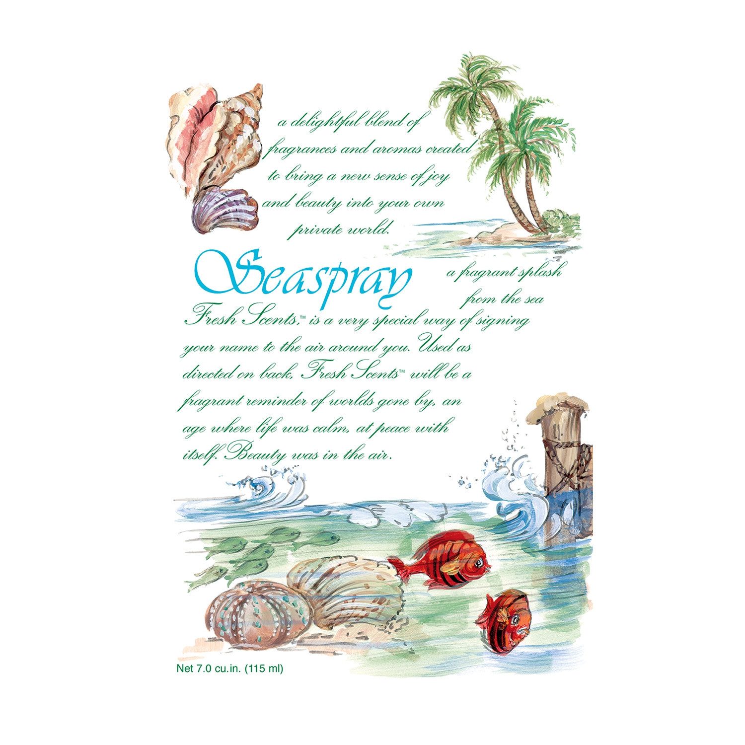 Greenleaf Anti-Geruchs-Säckchen Seaspray (1-St), Duft Sachets aus parfümierter Tonerde 115 ml