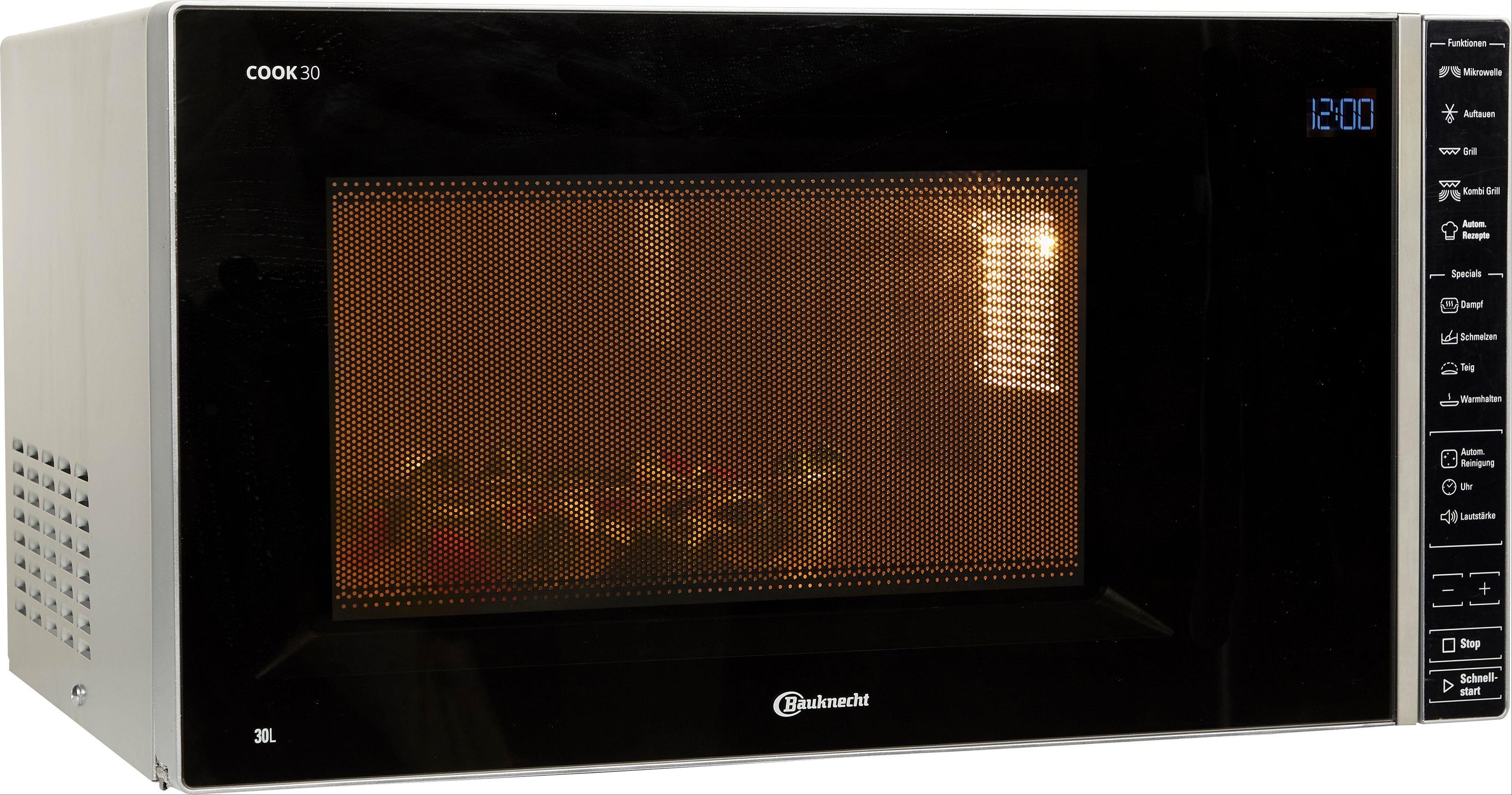 BAUKNECHT Mikrowelle MW 304 M, Grill, 30 l