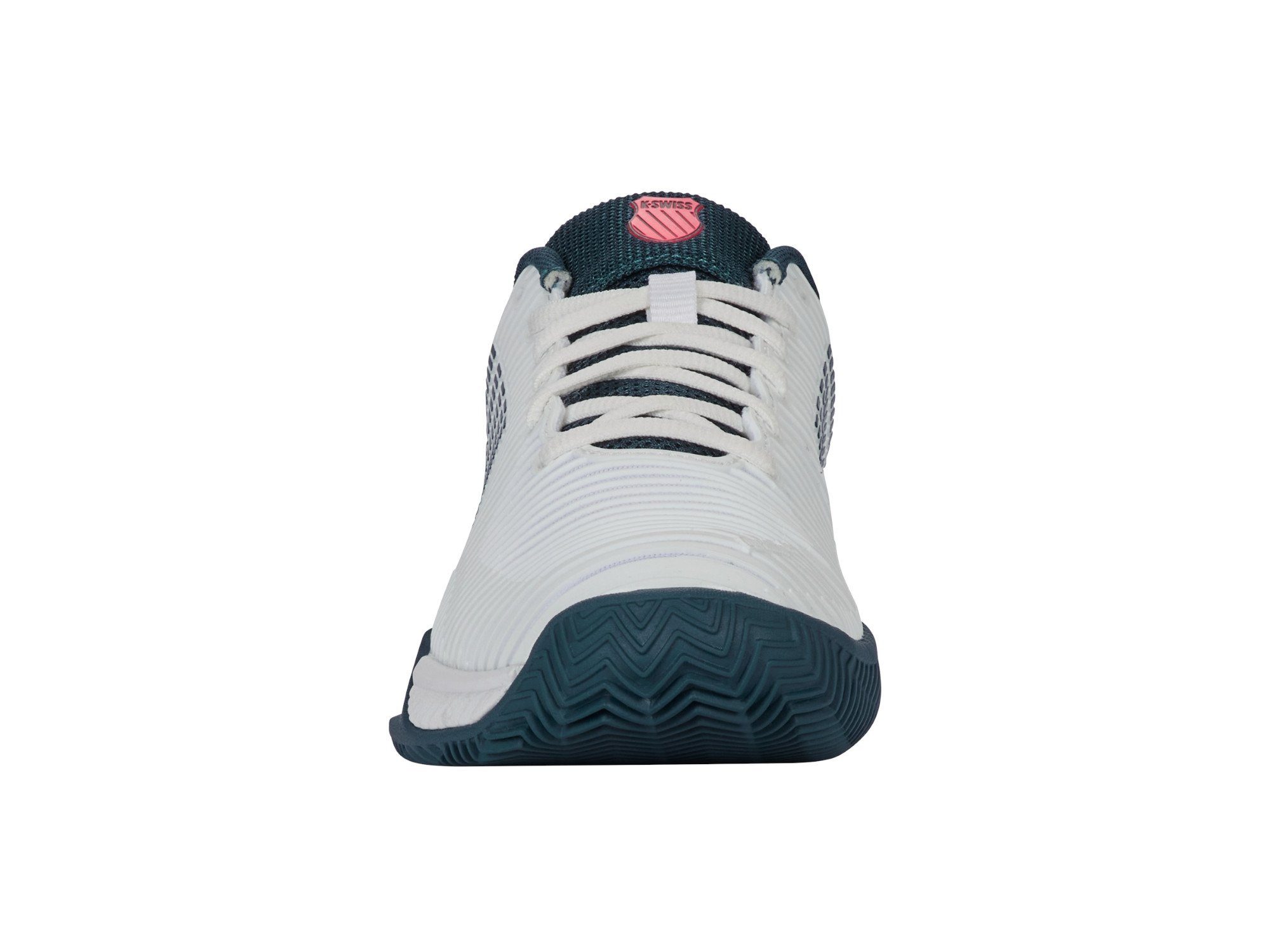K-Swiss Performance Hypercourt Express 2 Clay/Sandplatz weiss/navyblau Kinder Tennisschuh