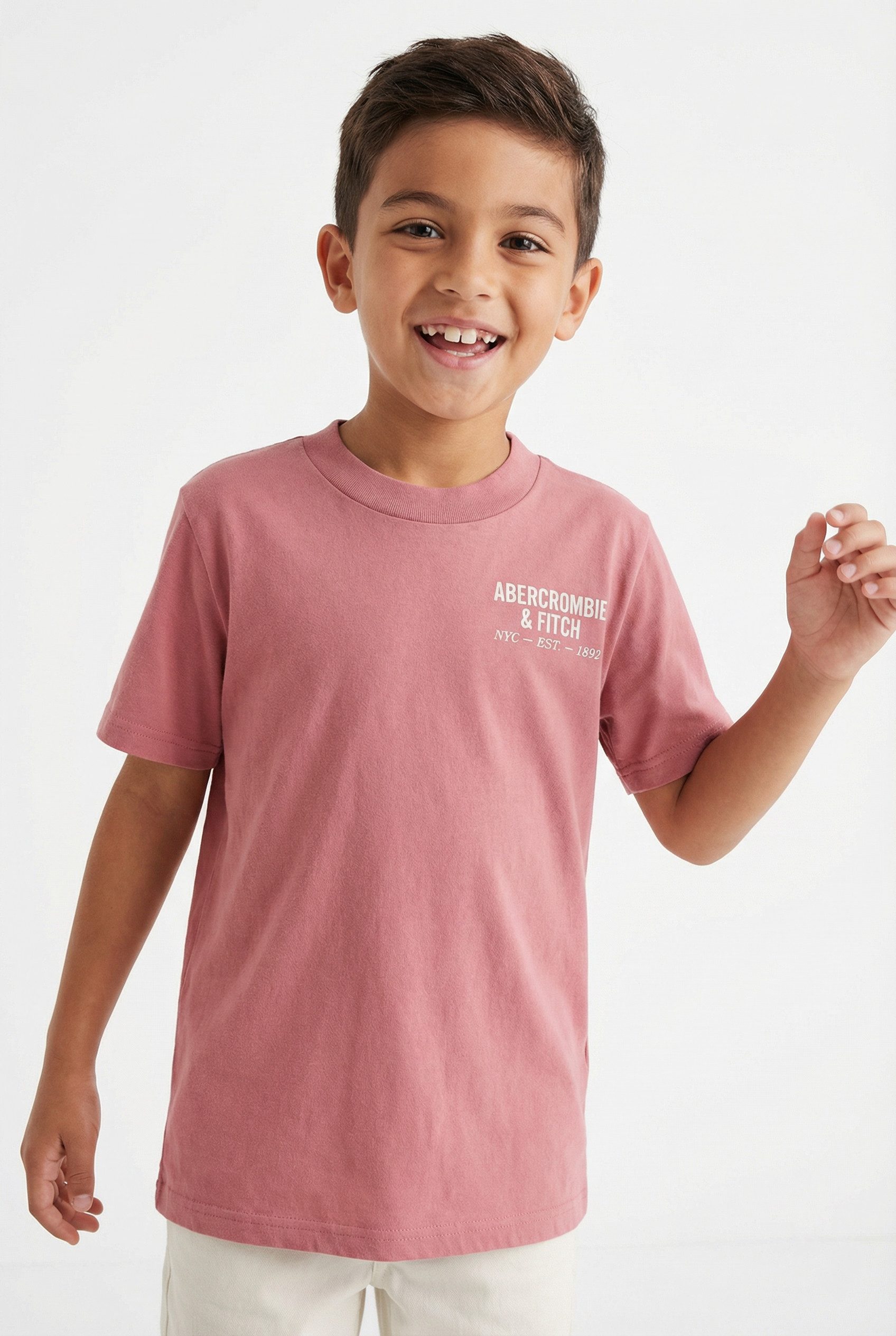 Abercrombie Kids T-Shirt AFB NYC EST 1892 LOGO TEE mit Logo Schriftzug