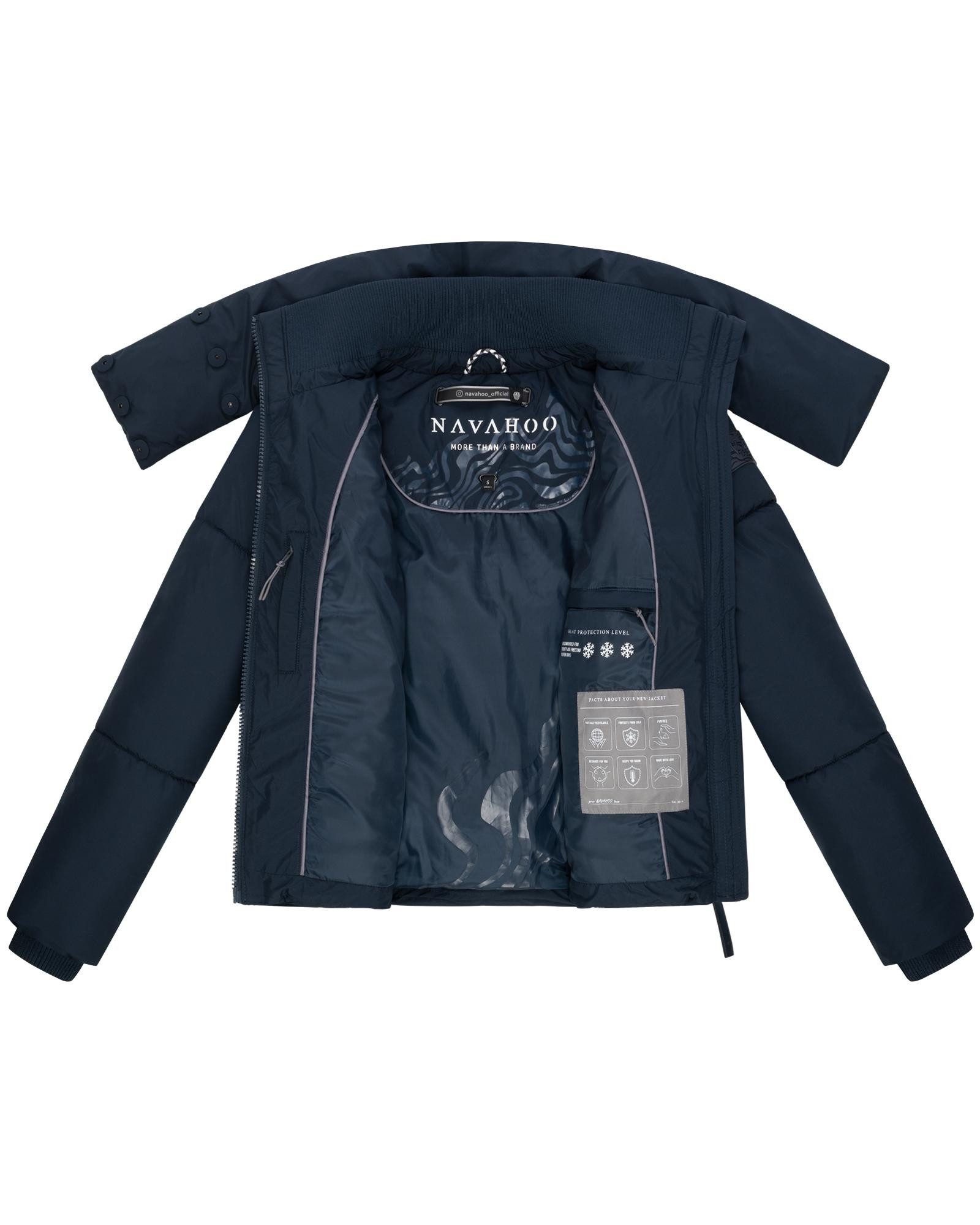 Navahoo Outdoorjacke Traumelfe 14 Winter Steppjacke mit hohem Kragen